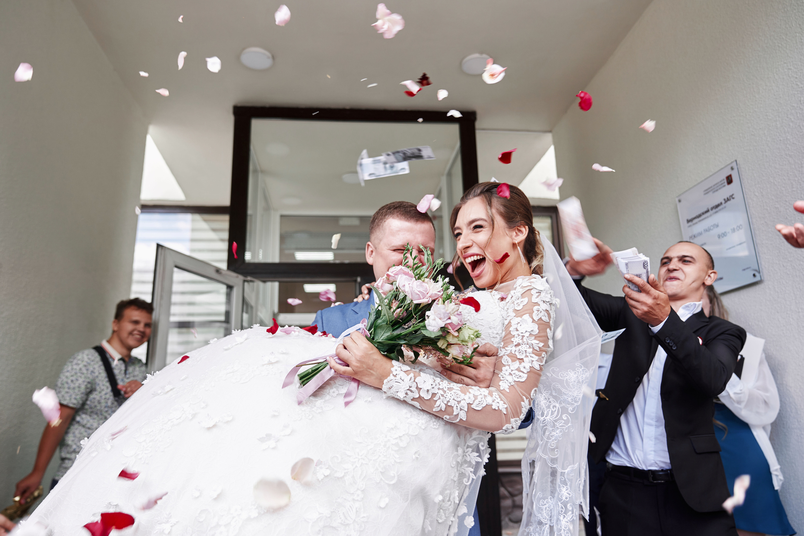 Свадебная прогулка в Воронцовском парке, Вернандский ЗАГС Москвы