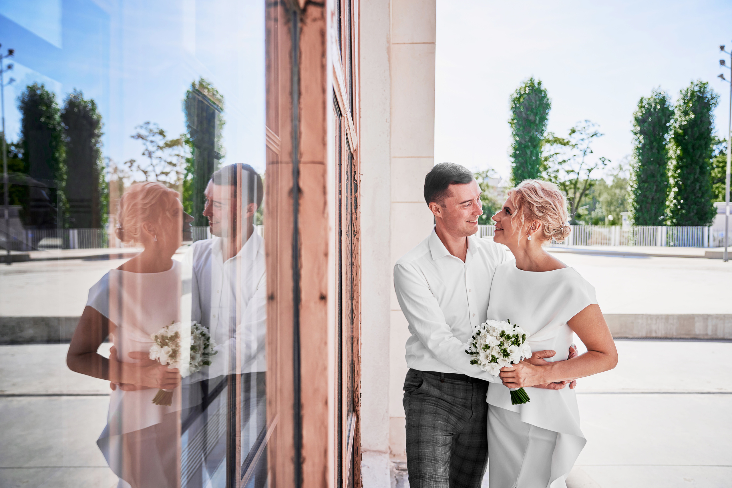 Свадьба на ВДНХ. Фотограф Евгений Опарин