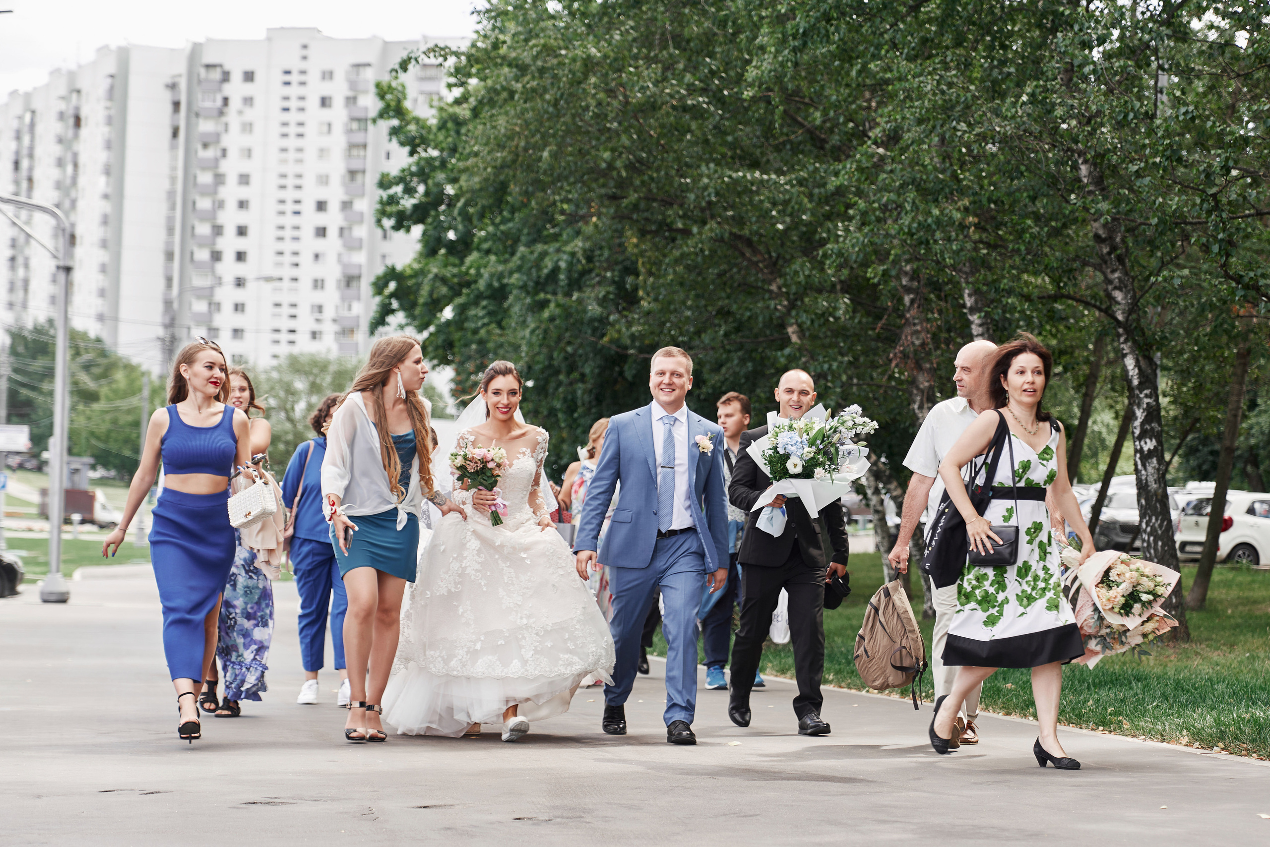 Свадебная прогулка в Воронцовском парке, Вернандский ЗАГС Москвы