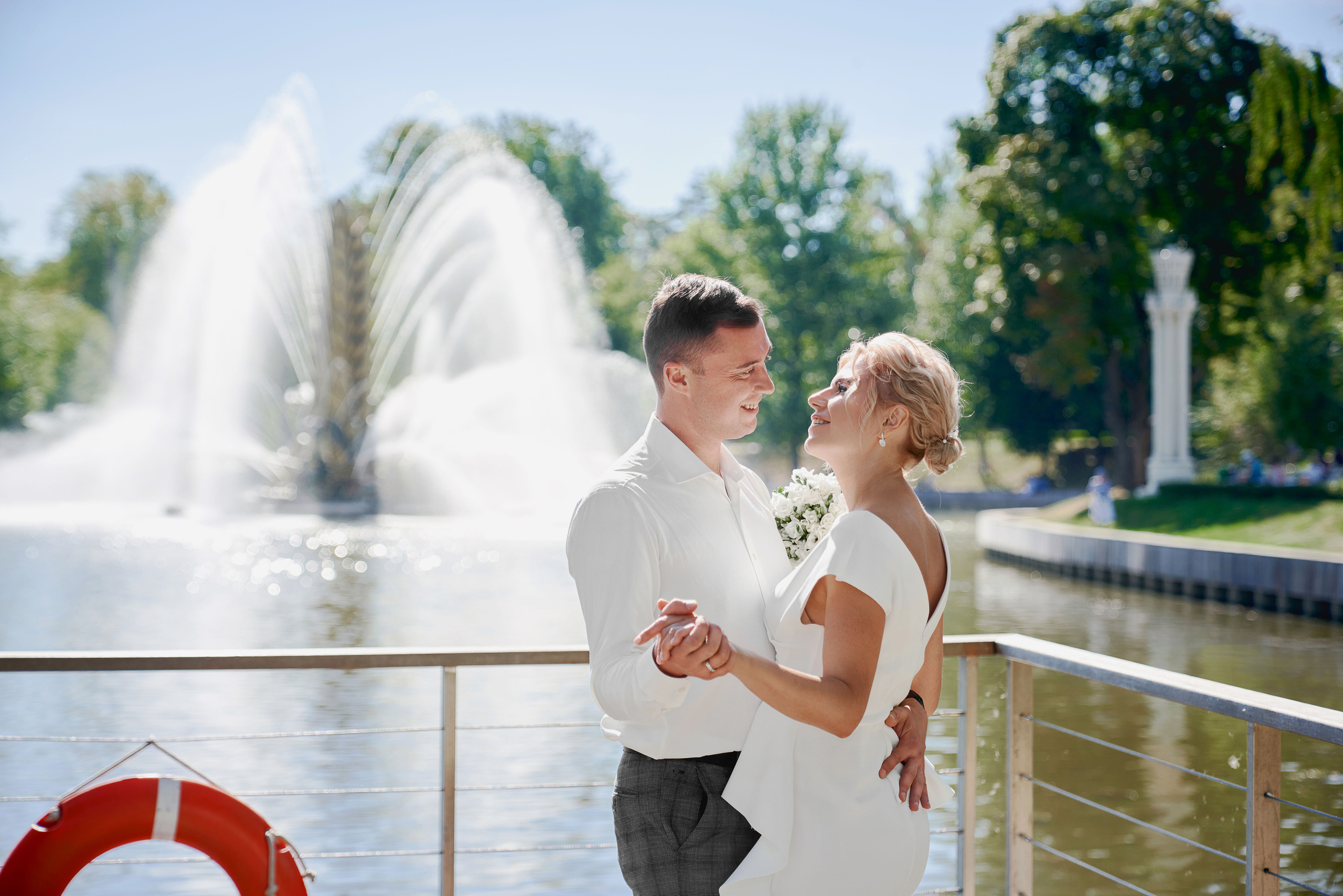 Свадьба на ВДНХ. Фотограф Евгений Опарин