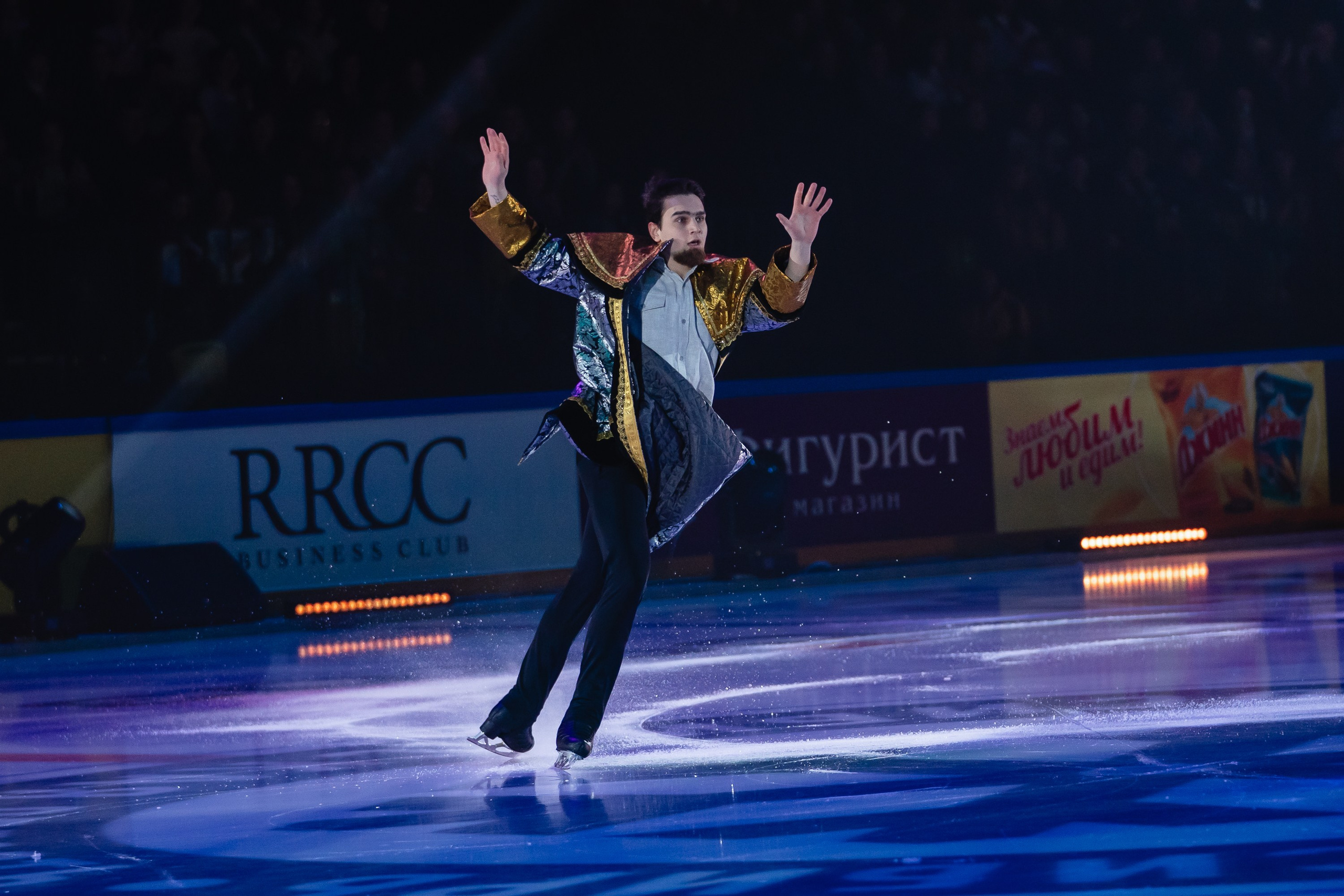 Шоу «Чемпионы на льду» в Новосибирске. Воробьева Ксения — Спортивный и танцевальный фотограф Новосибирск