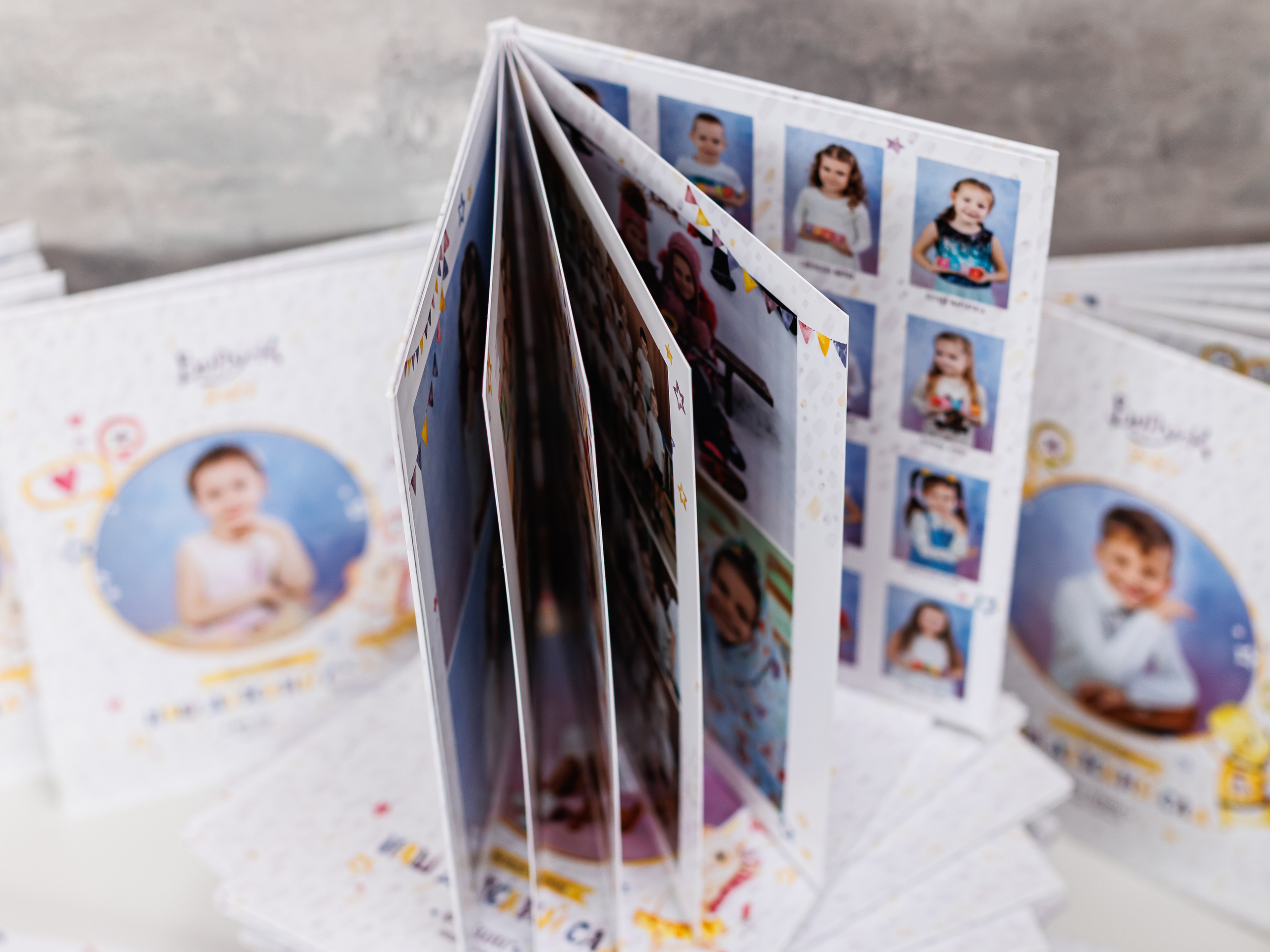 Выпускные альбомы в детский сад. Семейный и детский фотограф Комина Елена, Власиха, Одинцово