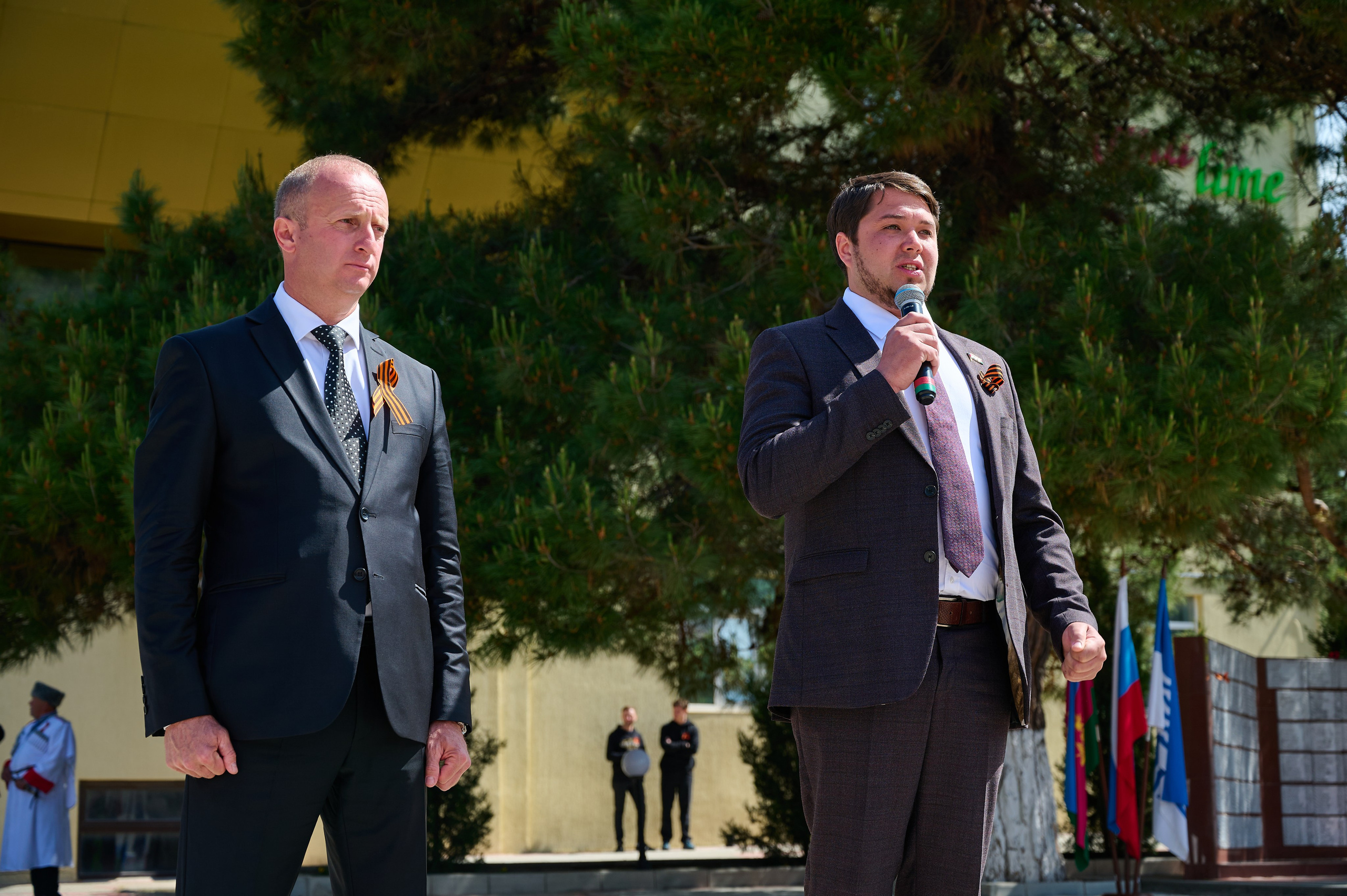 Митинг 9 мая. Жизнь курорта Кабардинка в фотографиях