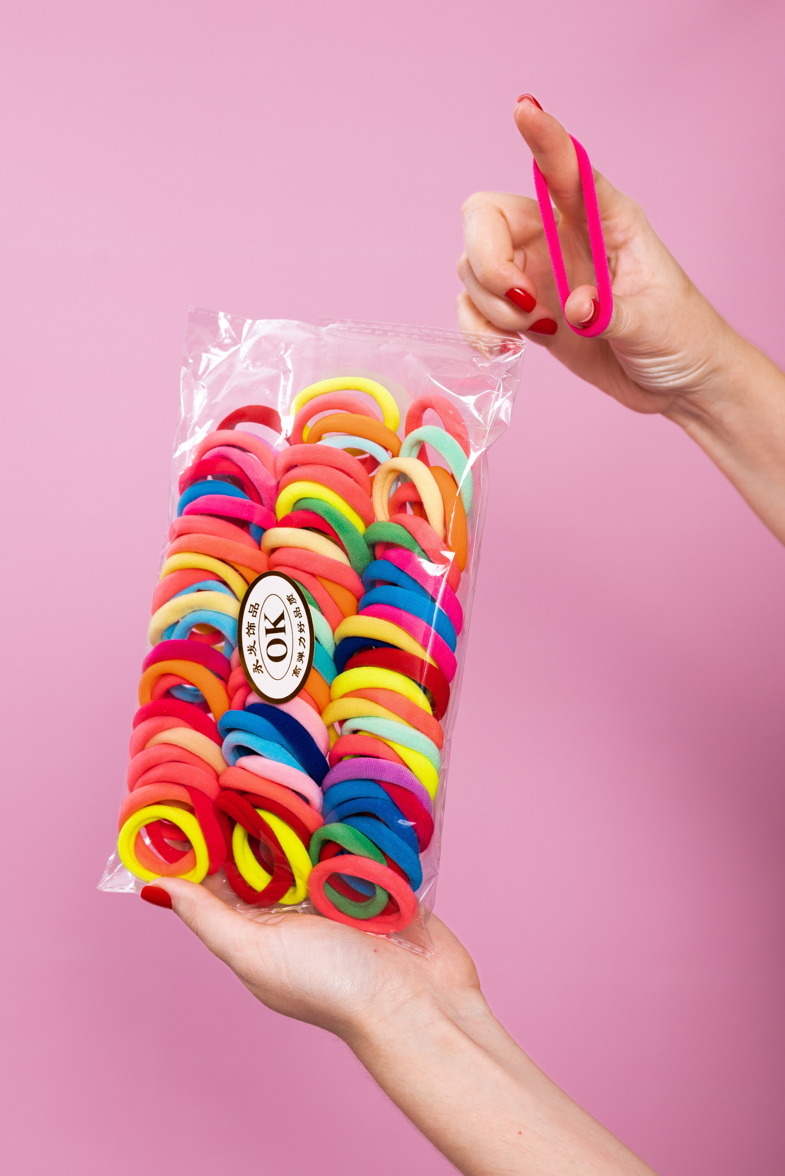 Резинки для волос. Предметный фотограф, фото для маркетплейсов Пятигорск, КМВ