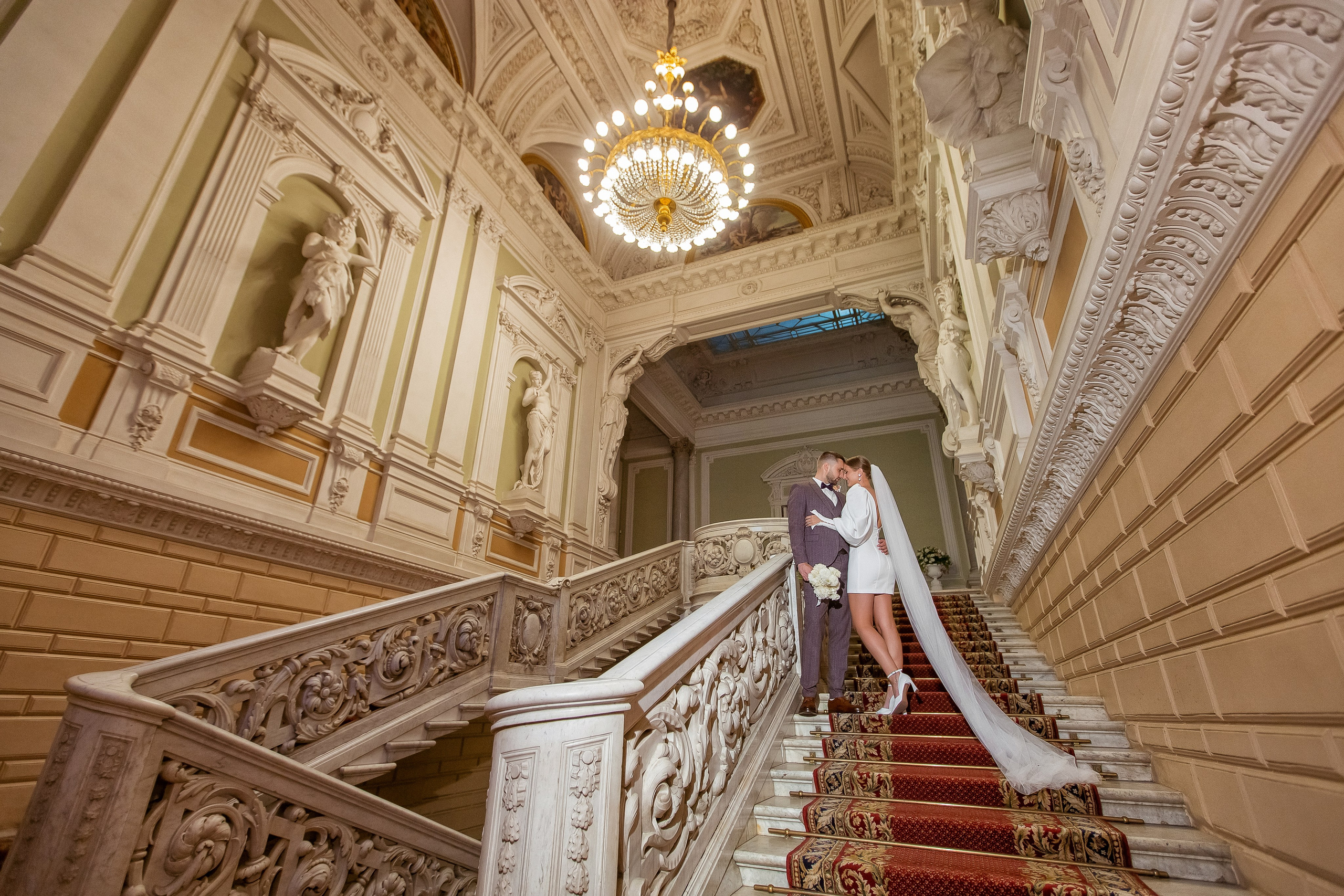 Красивая свадьба в Санкт-Петербурге. Свадебный и семейный фотограф Алексей Аверин