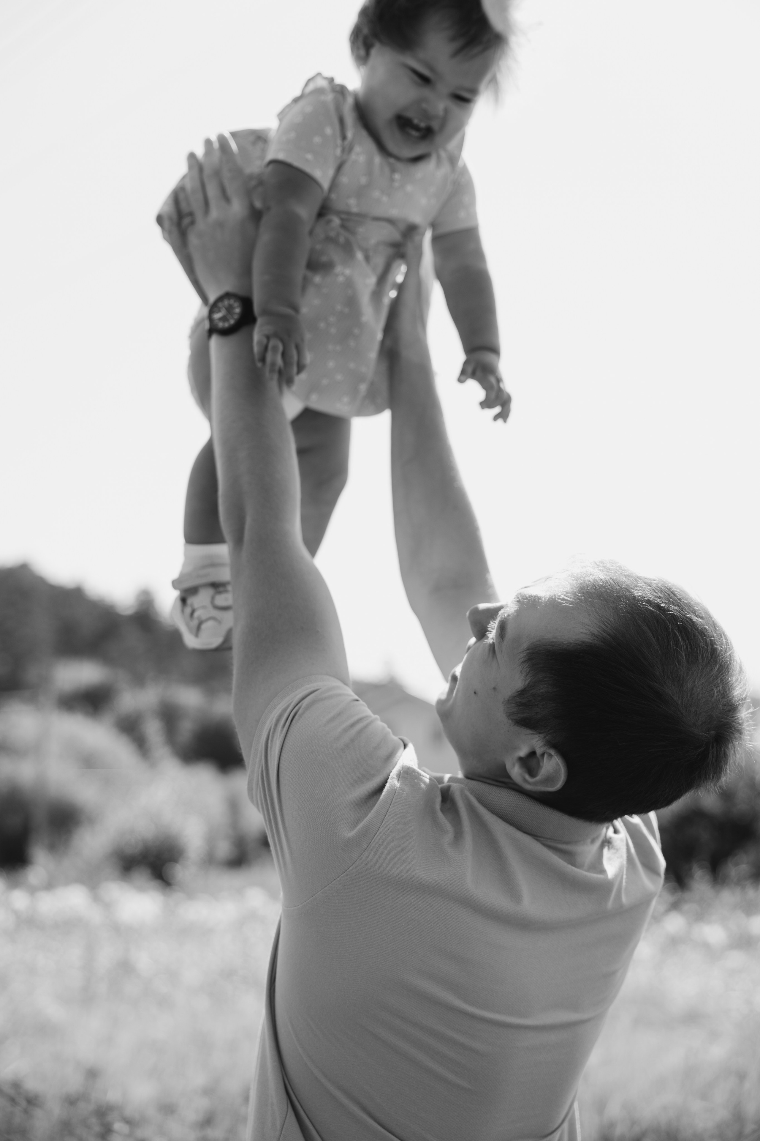 Семейная съёмка в поле. Свадебный, семейный фотограф в Иркутске Светлана Макаричева