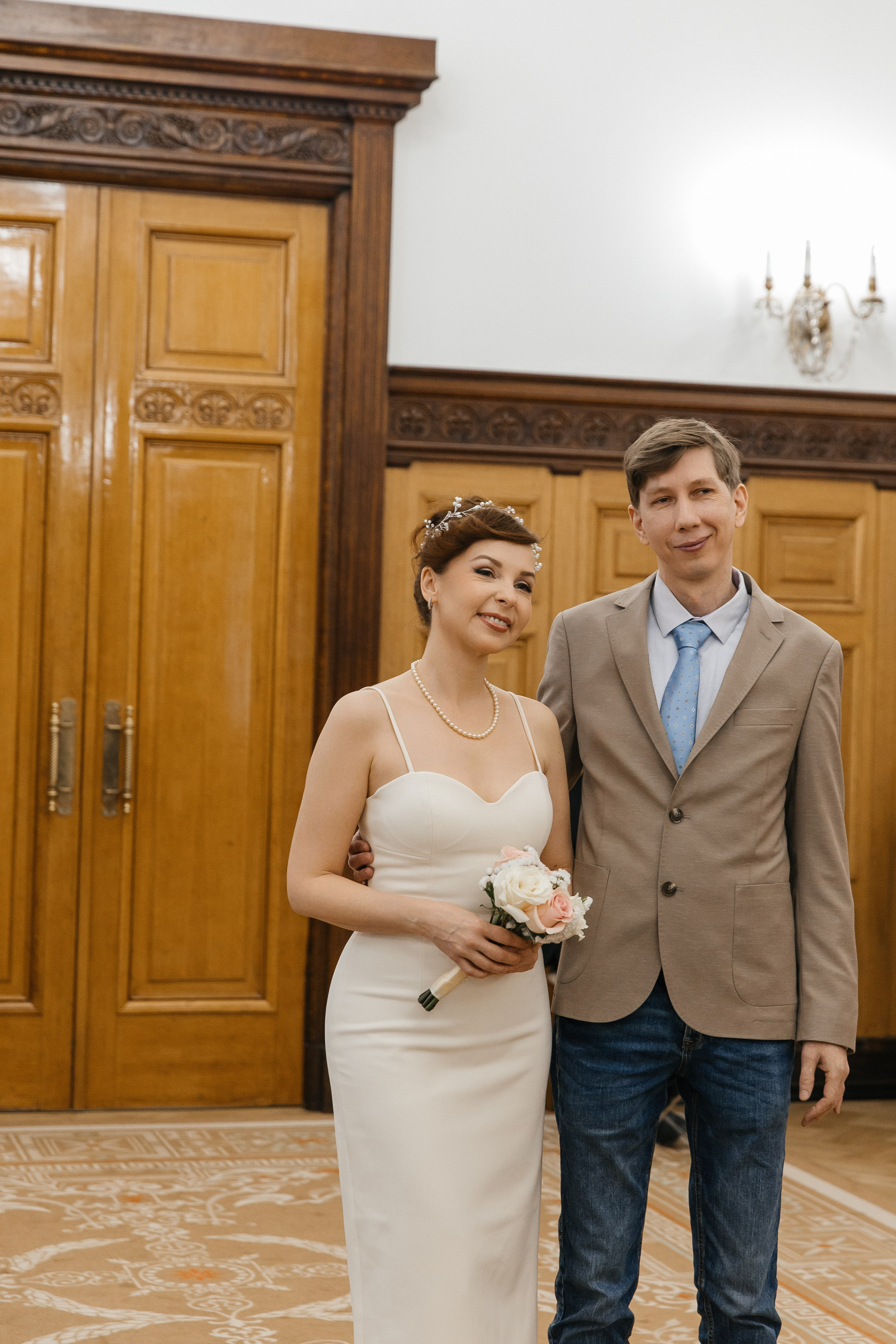 Свадебная фотосессия в Грибоедовском ЗАГСе (Дворец Бракосочетания № 1). Фотограф и видеограф Анна Домашенко