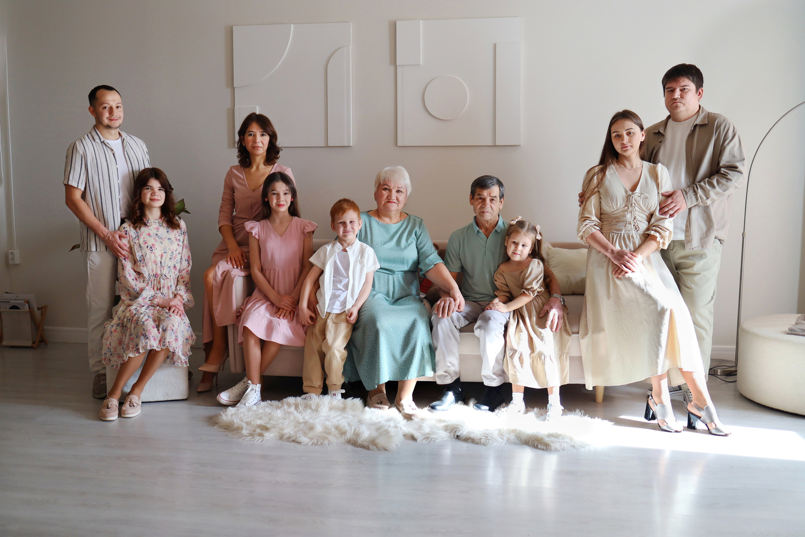 Поколения. Сабировы. Семейный фотограф в Казани Римма Гатауллина