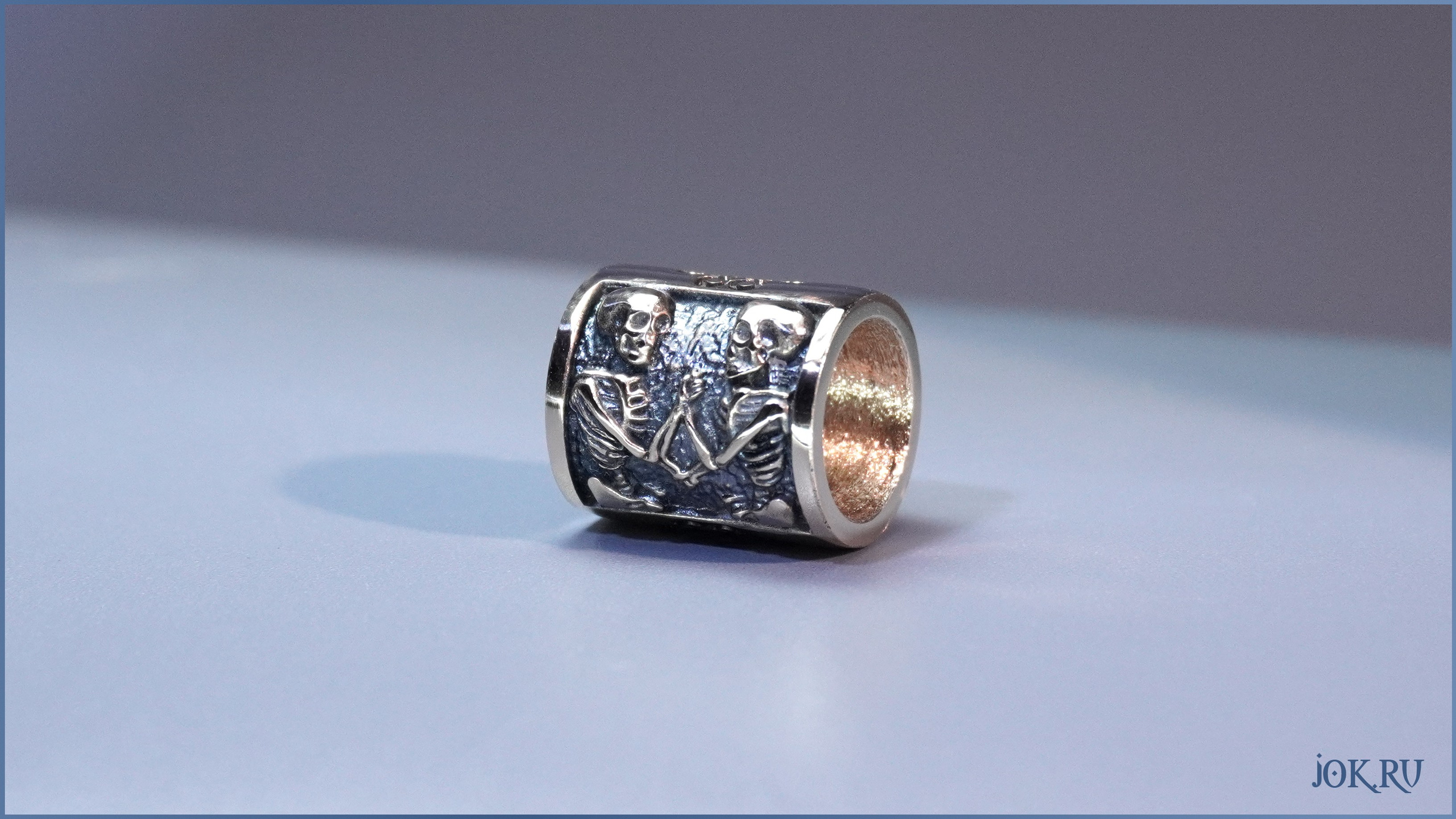 Шарм ЧИТИПАТИ, бусина для браслета, бронза, эксклюзивный дизайн, украшение для темляка