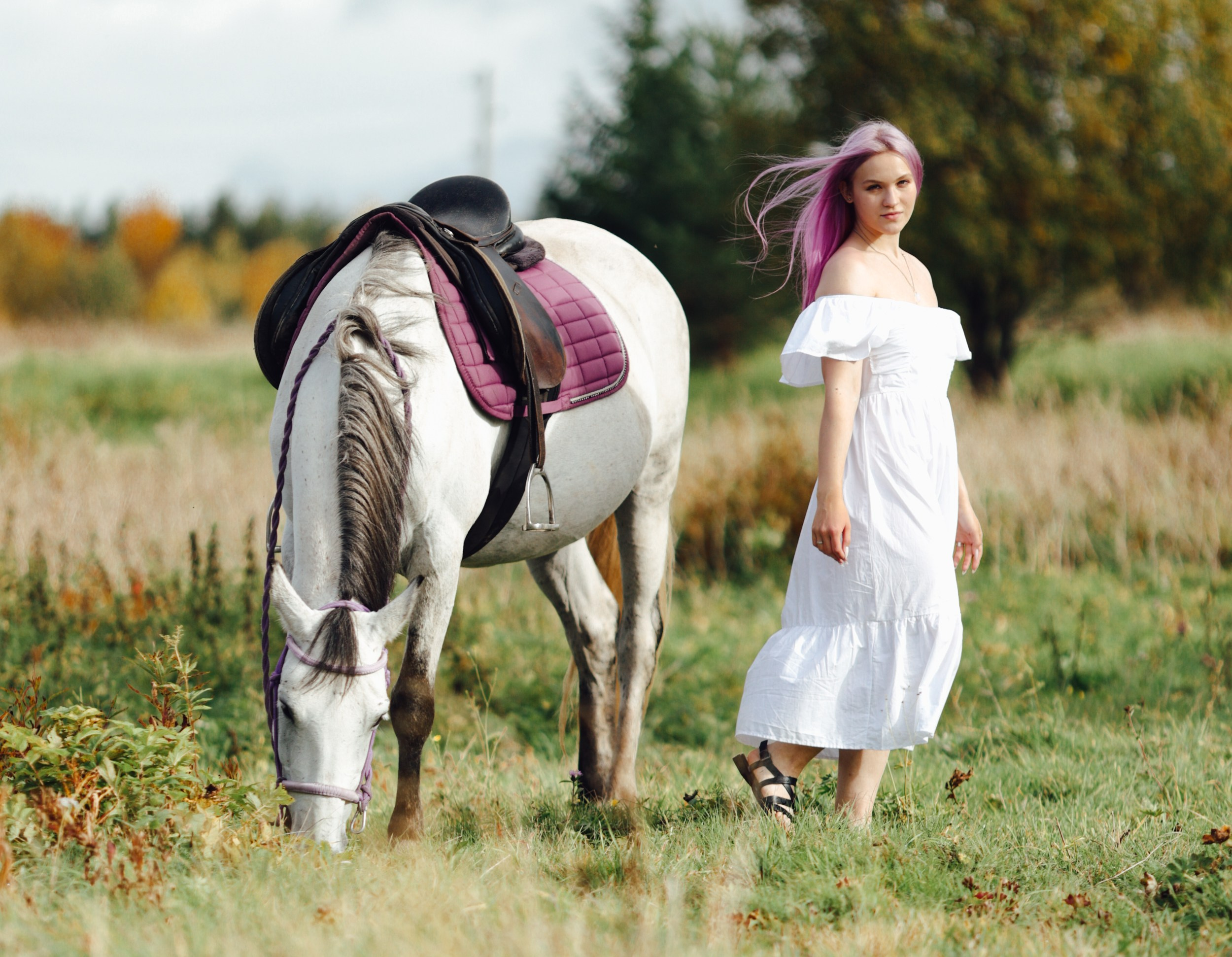 Фотосессии с лошадьми в Петрозаводске. Фотограф Варвара Ермоленко