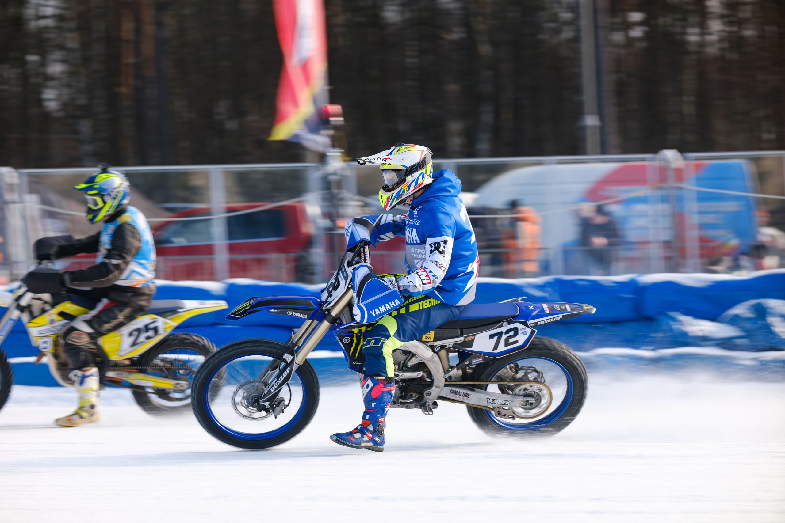 2 ЭТАП КУБОК МФР по мотокроссу на льду MX-SPEEDWAY 22 февраля 2025. Авто и мотоспорт — фотограф Антон Медведев iCoguar