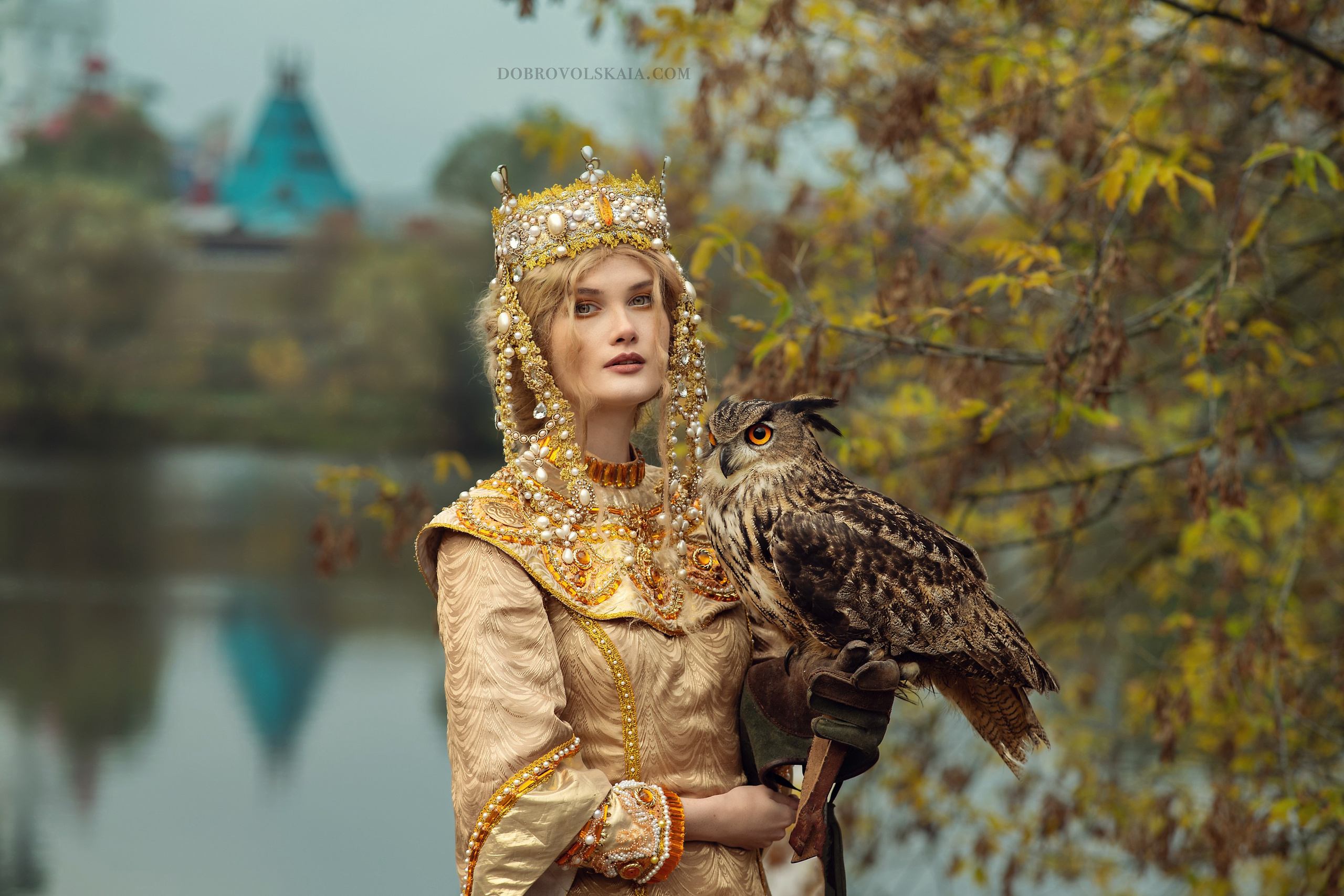 Княгиня Ольга. Русские народные костюмы в Москве