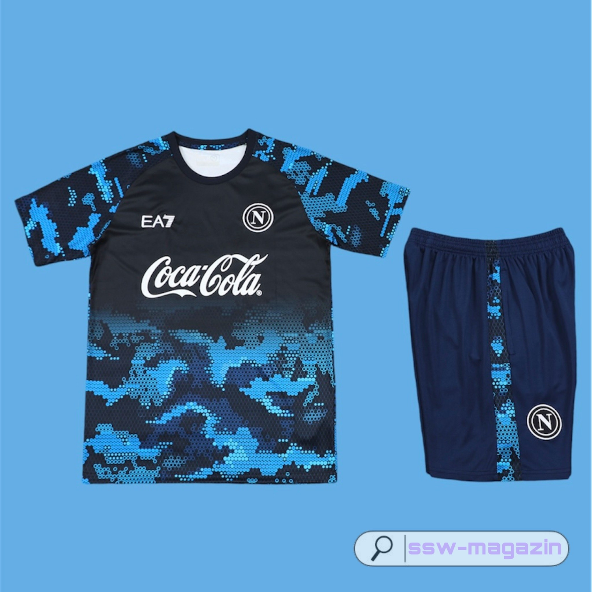 Футбольная форма Napoli 2024-2025. Футбольный магазин — ssw_magazin
