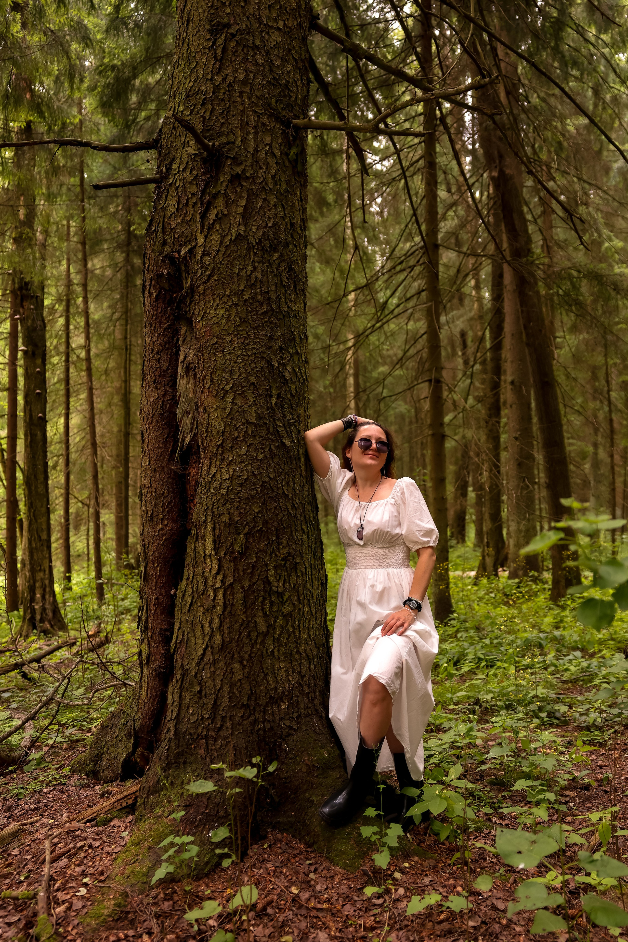 Ольга в лесу. Дарья Бухреева — фотограф, видеограф и фототерапевт. Москва и мир