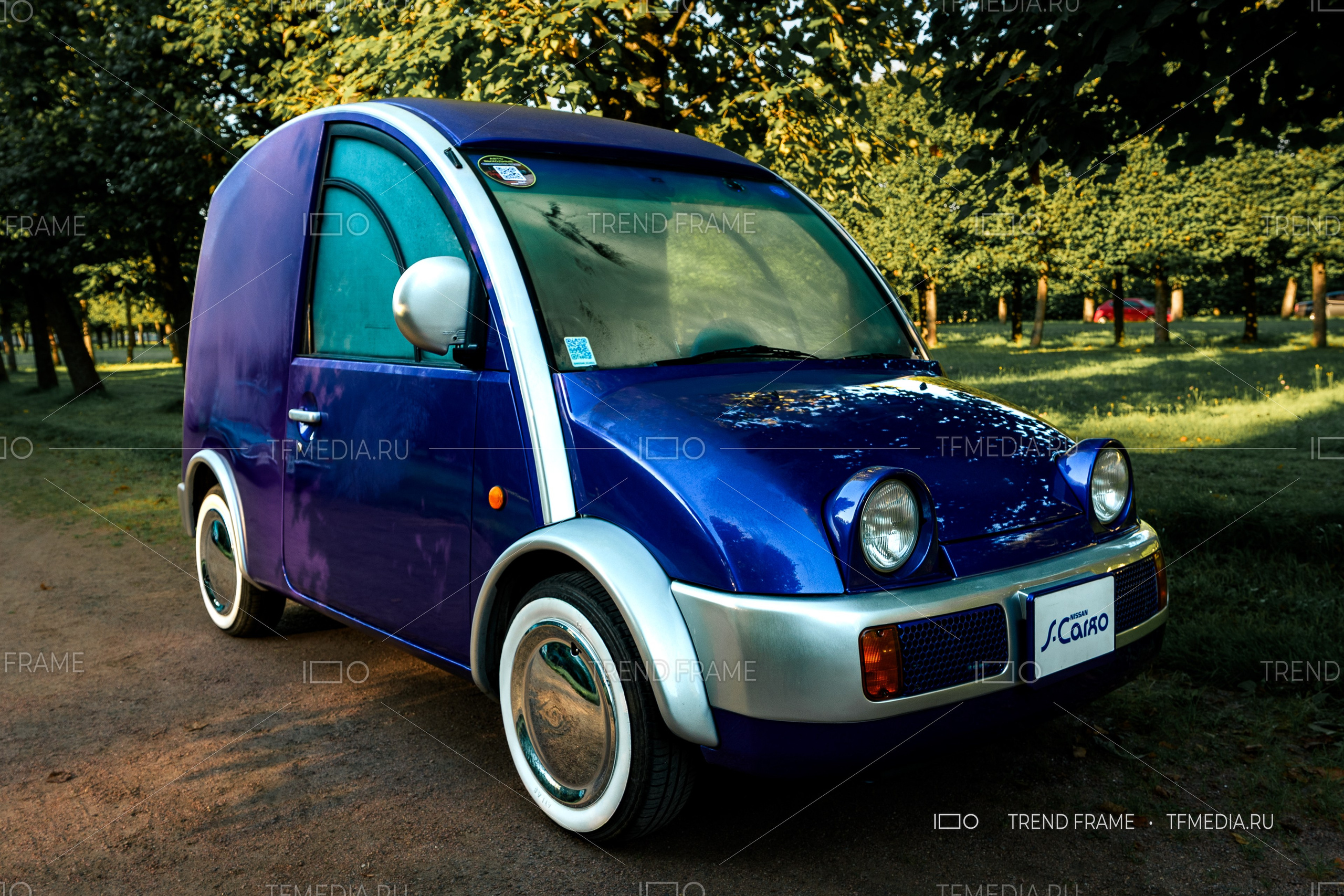 Nissan S-Cargo на выставке Автовыходные 2025 в Архангельском — ретро микровэн, фото TrendFrame