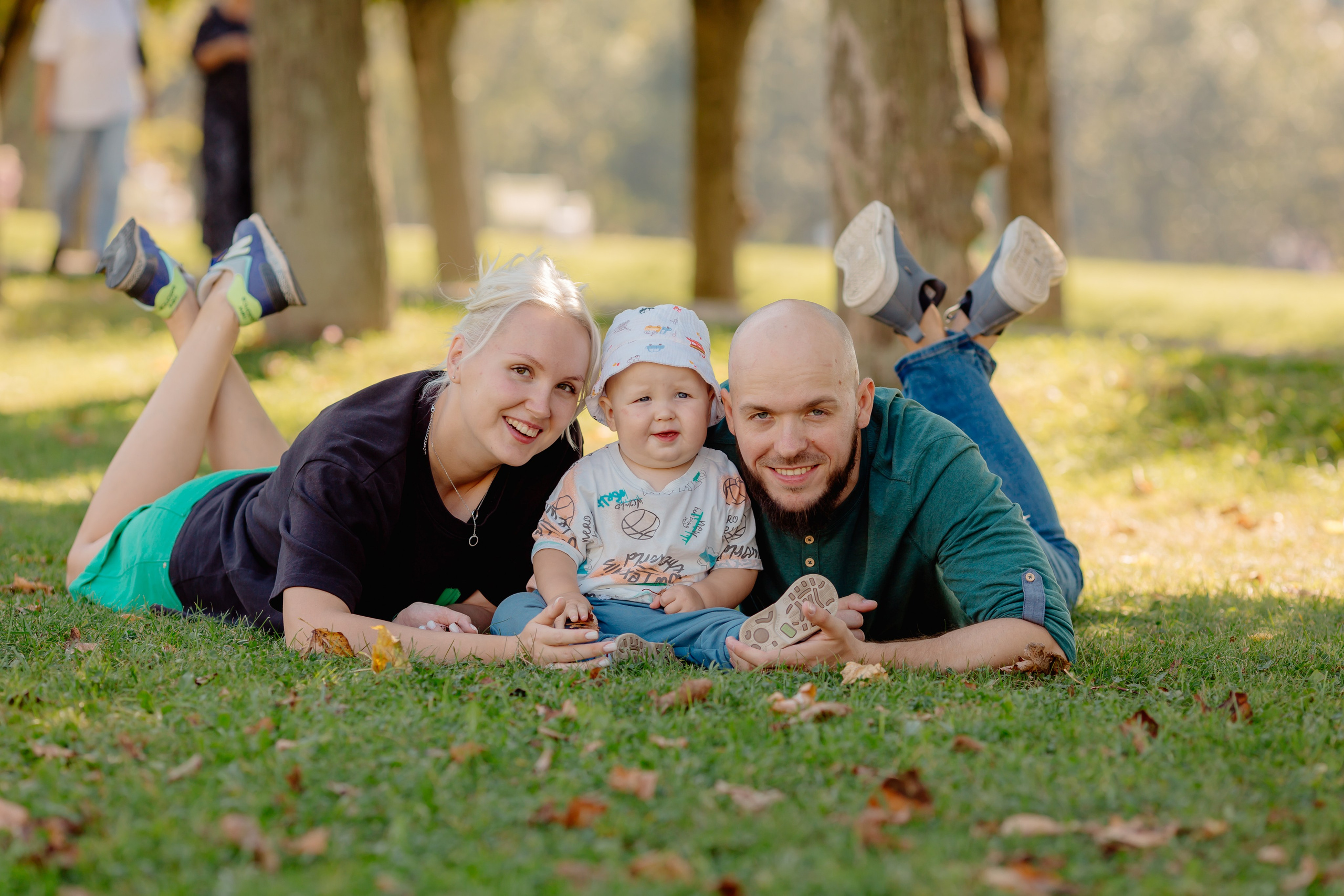 Семейная фотосессия с ребенком в парке Кусково. Свадебный фотограф Александр Абрамов Москва / Зеленоград