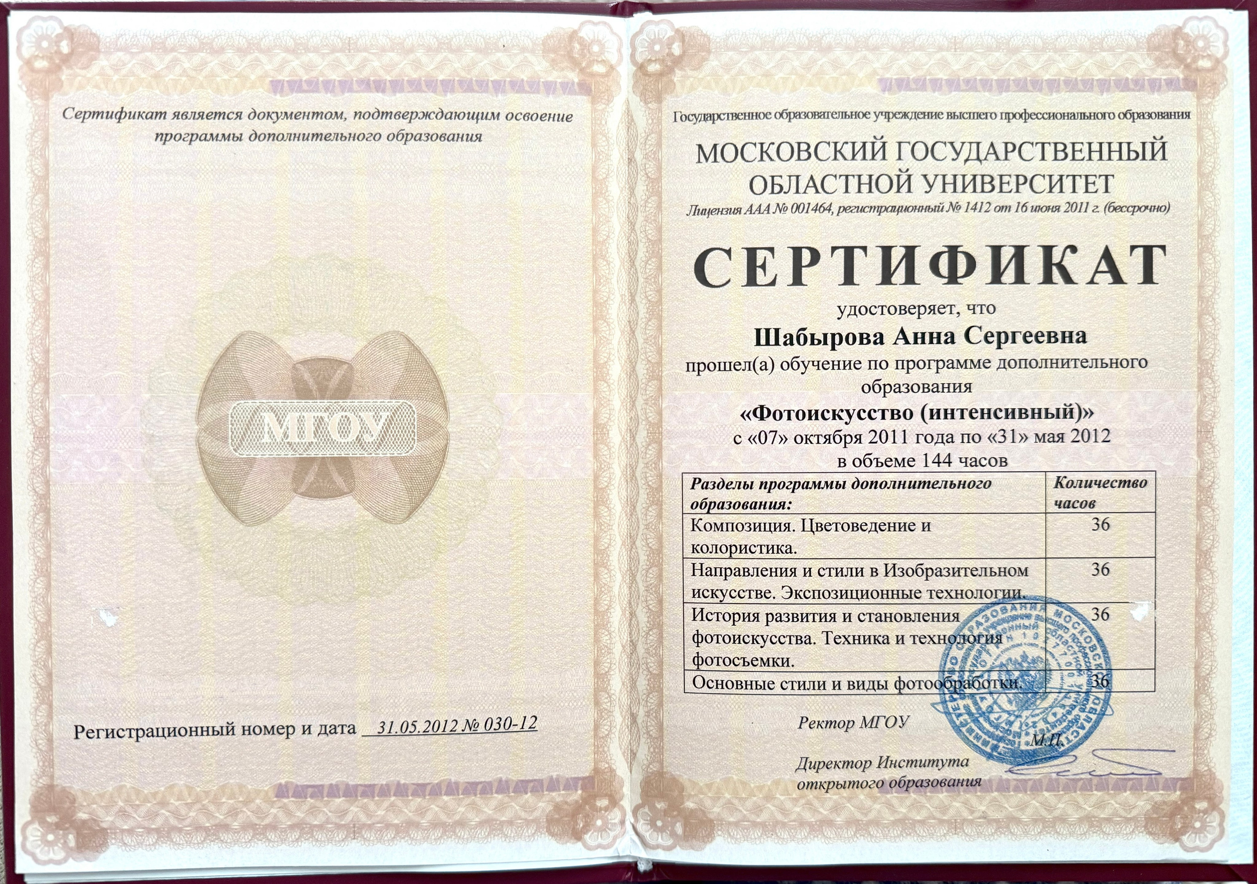 Художник, арт — терапевт, преподаватель рисования Шабырова Анна, Москва