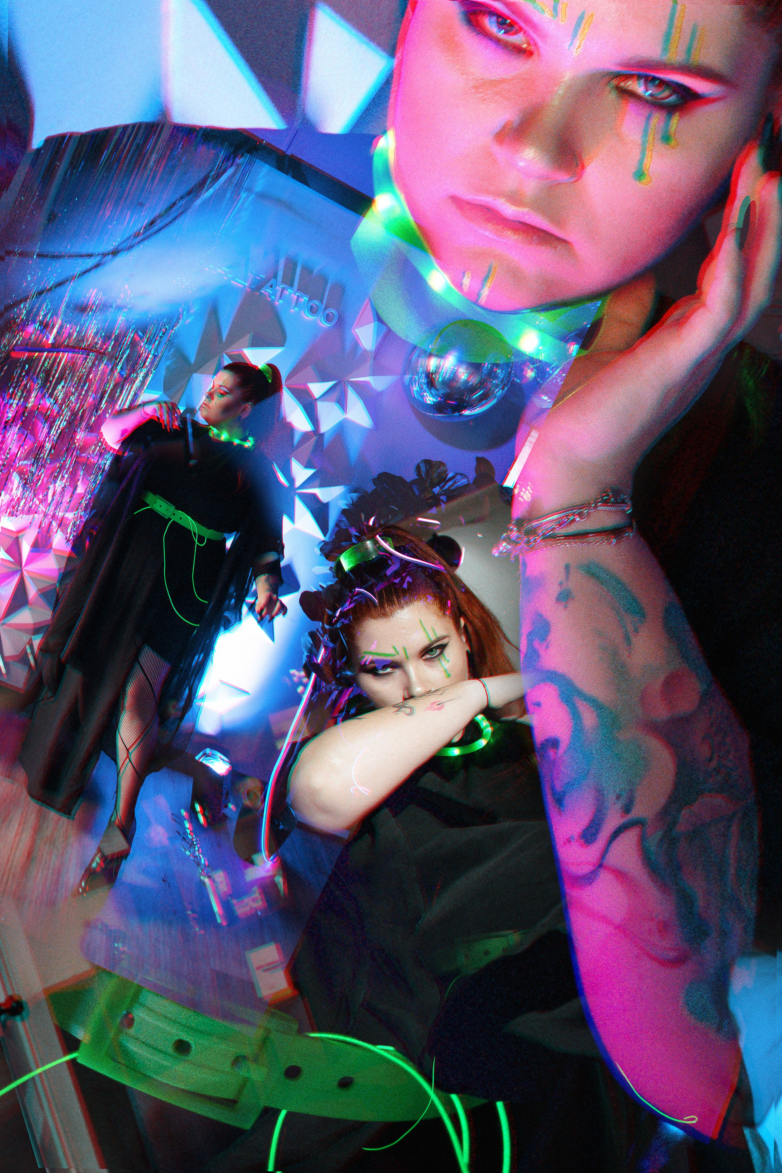 Walk-In Day в стиле киберпанк в тату-студии MUKHINA TATTOO. СВОИ. ФОТООТЧЕТЫ-СОБЫТИЯ-МЕСТА