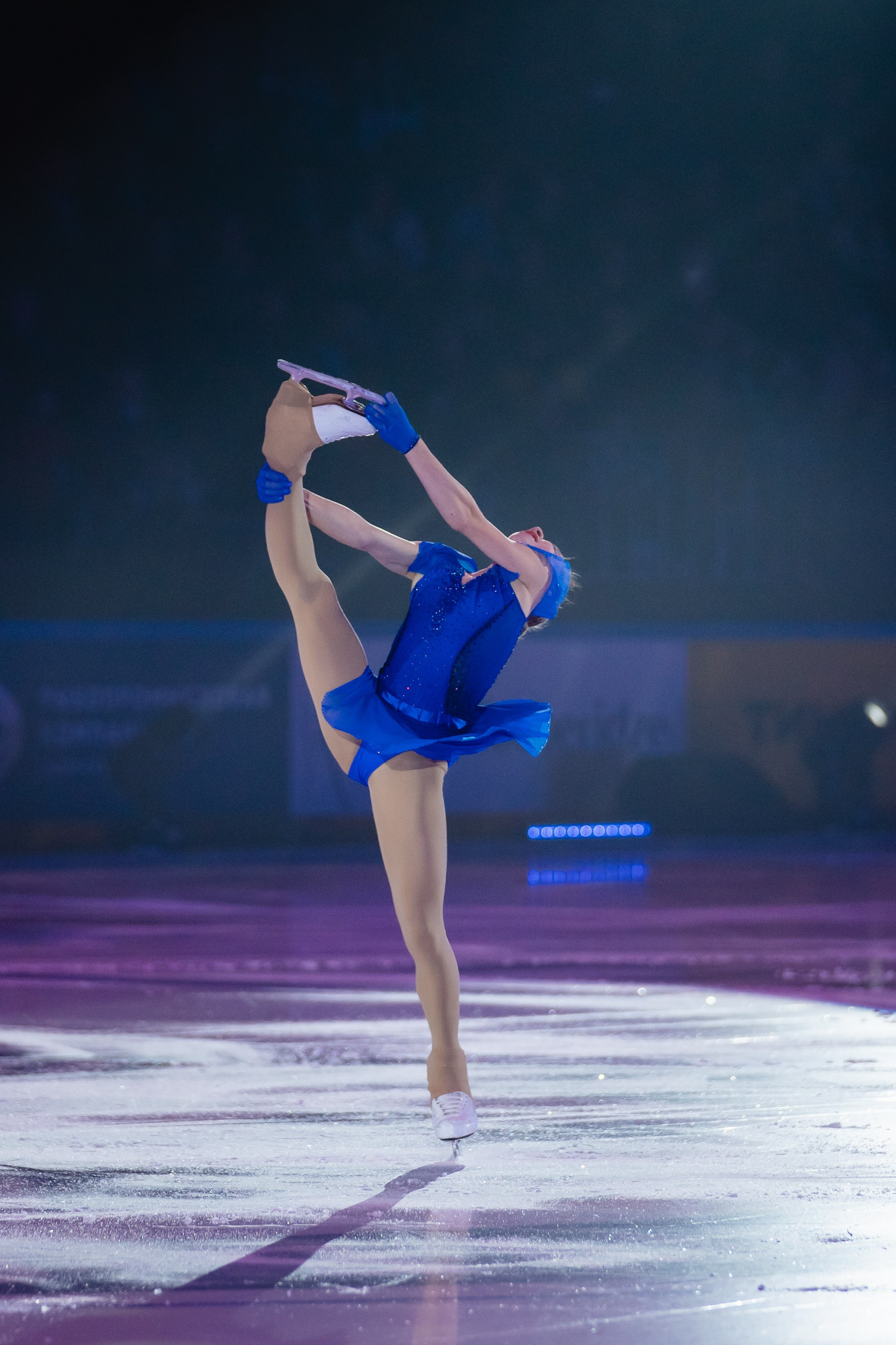 Шоу «Чемпионы на льду» в Новосибирске. Воробьева Ксения — Спортивный и танцевальный фотограф Новосибирск