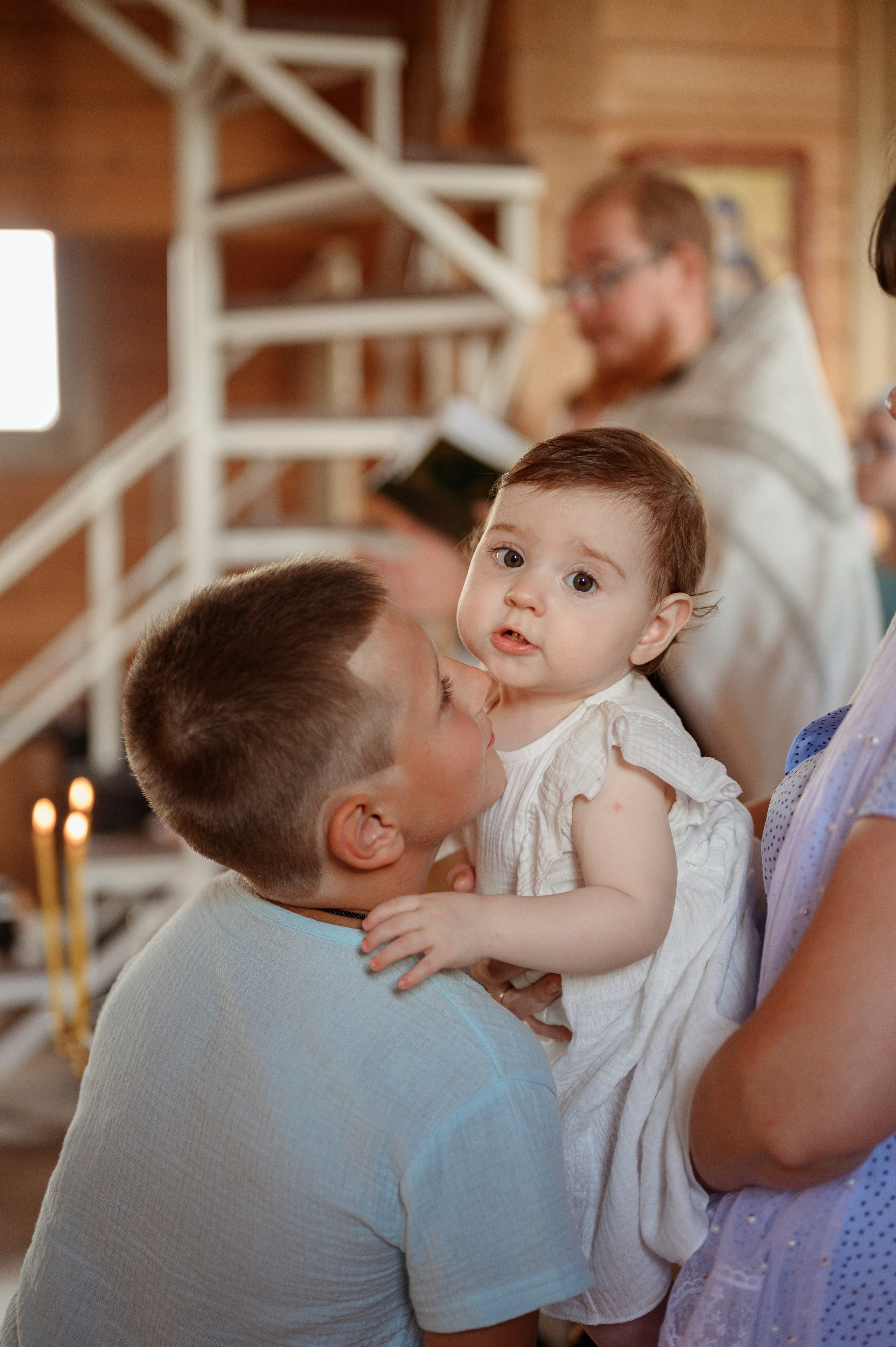 Крещение Мирочки и Дамирчика. Детский и семейный фотограф Ирина Гладких