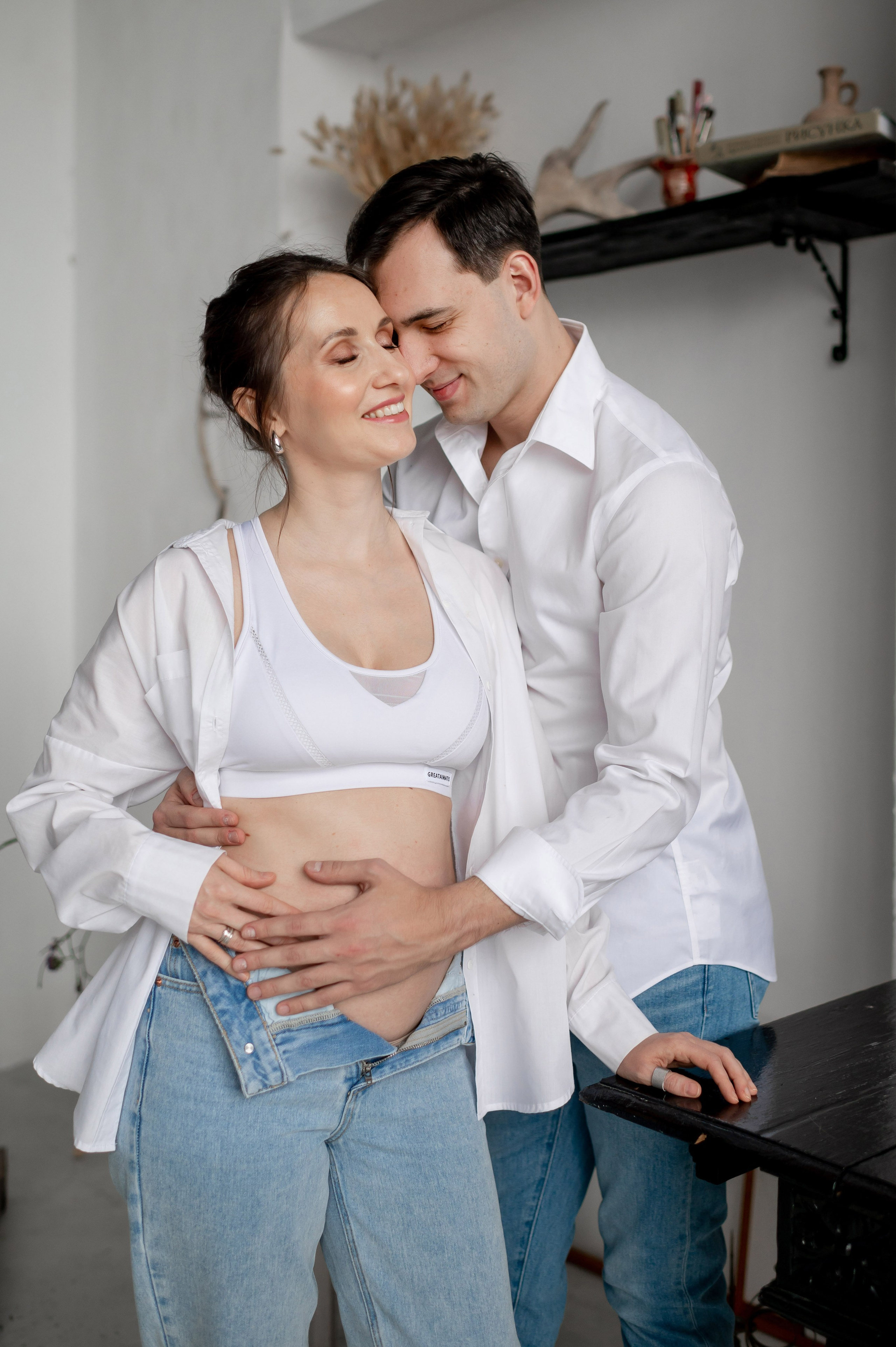 Беременность в красках и необычное гендер-пати. Портретный, семейный и свадебный фотограф в Санкт-Петербурге и в Пушкине Ширяев Денис