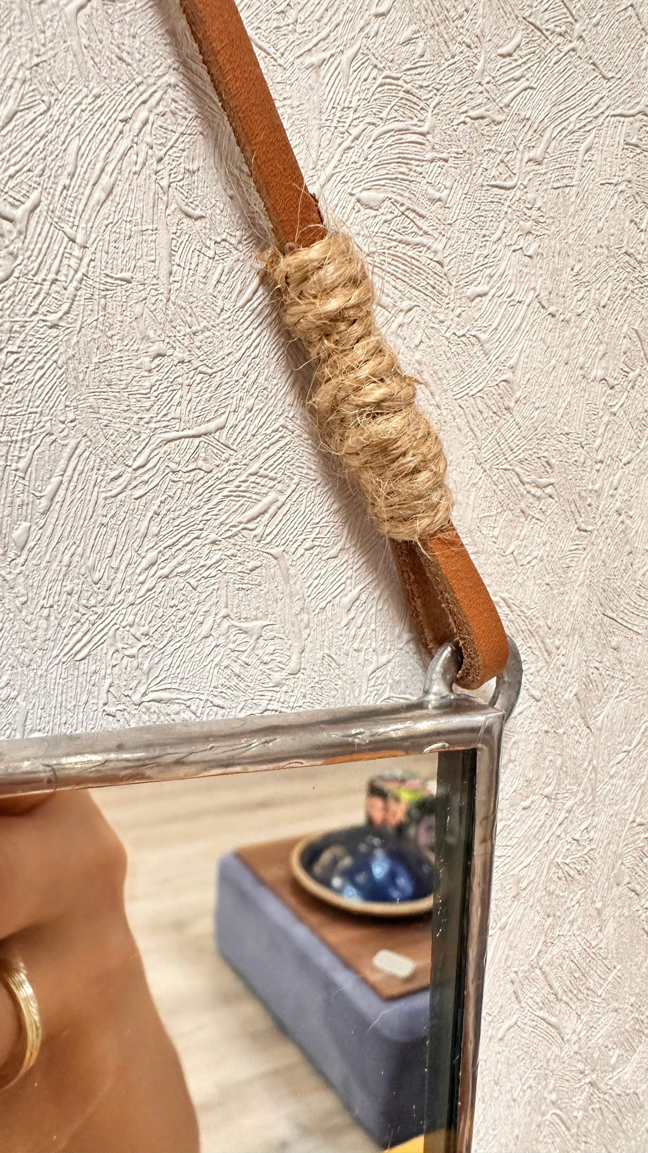 Зеркало «Прострел» квадрат 30 см. Оформляю пространства. Витражи с сухоцветами в технике Тиффани