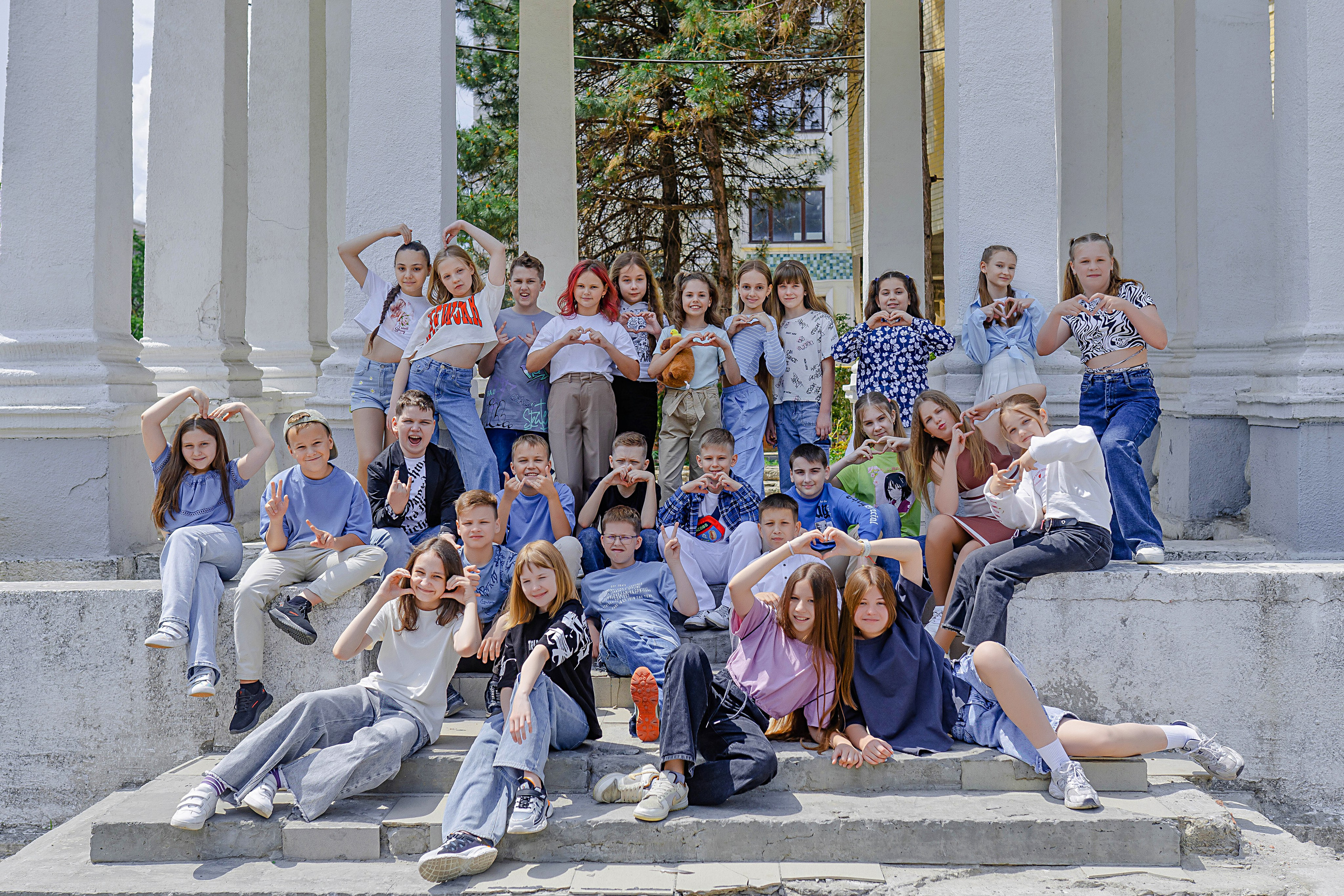 Фотосессия Гимназия 76 Класс 4А. Современные Выпускные Альбомы в Ростове-на-Дону