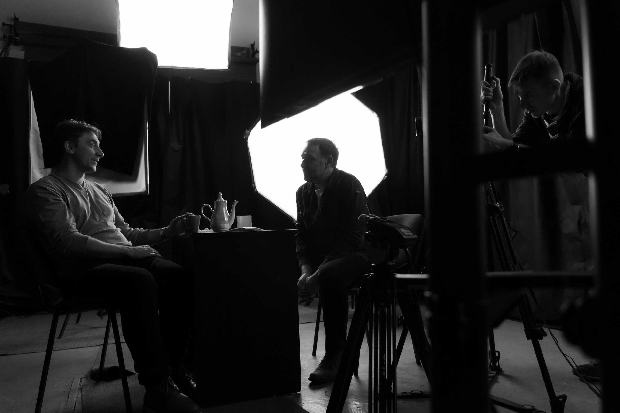 Бэкстейдж. Фотограф и оператор Илья Гунбин