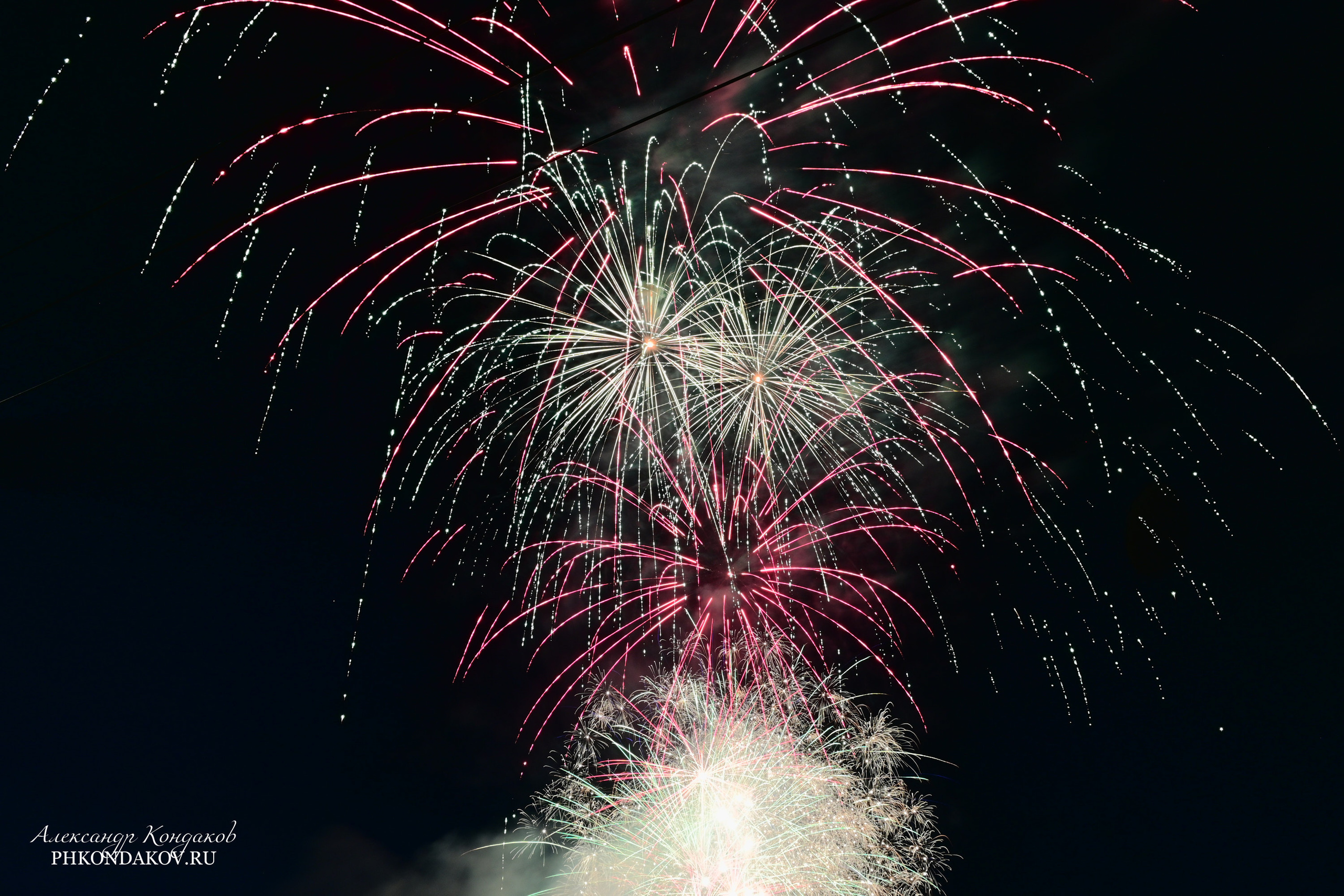 Салют в честь дня города Иваново