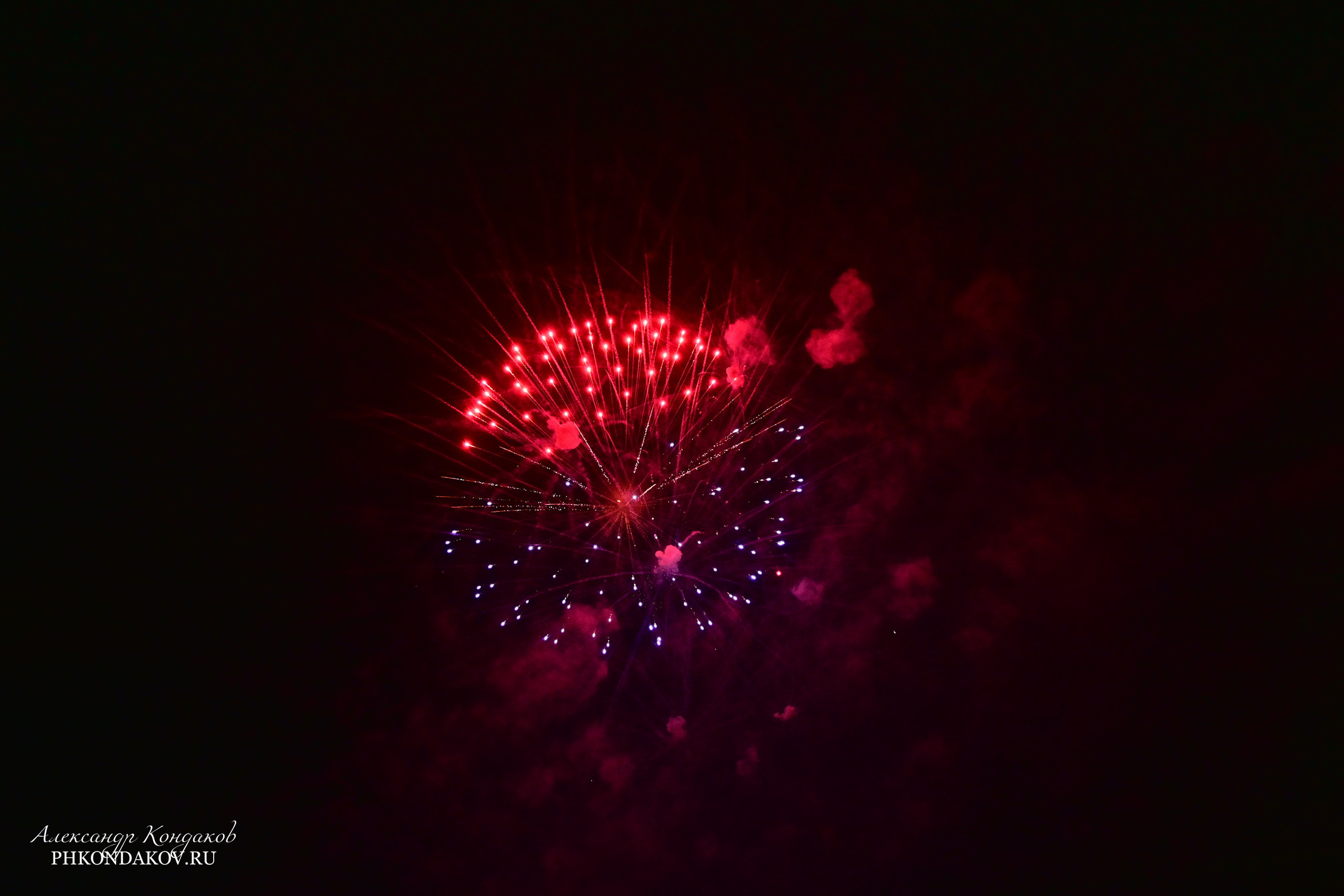 Салют в честь дня города Иваново