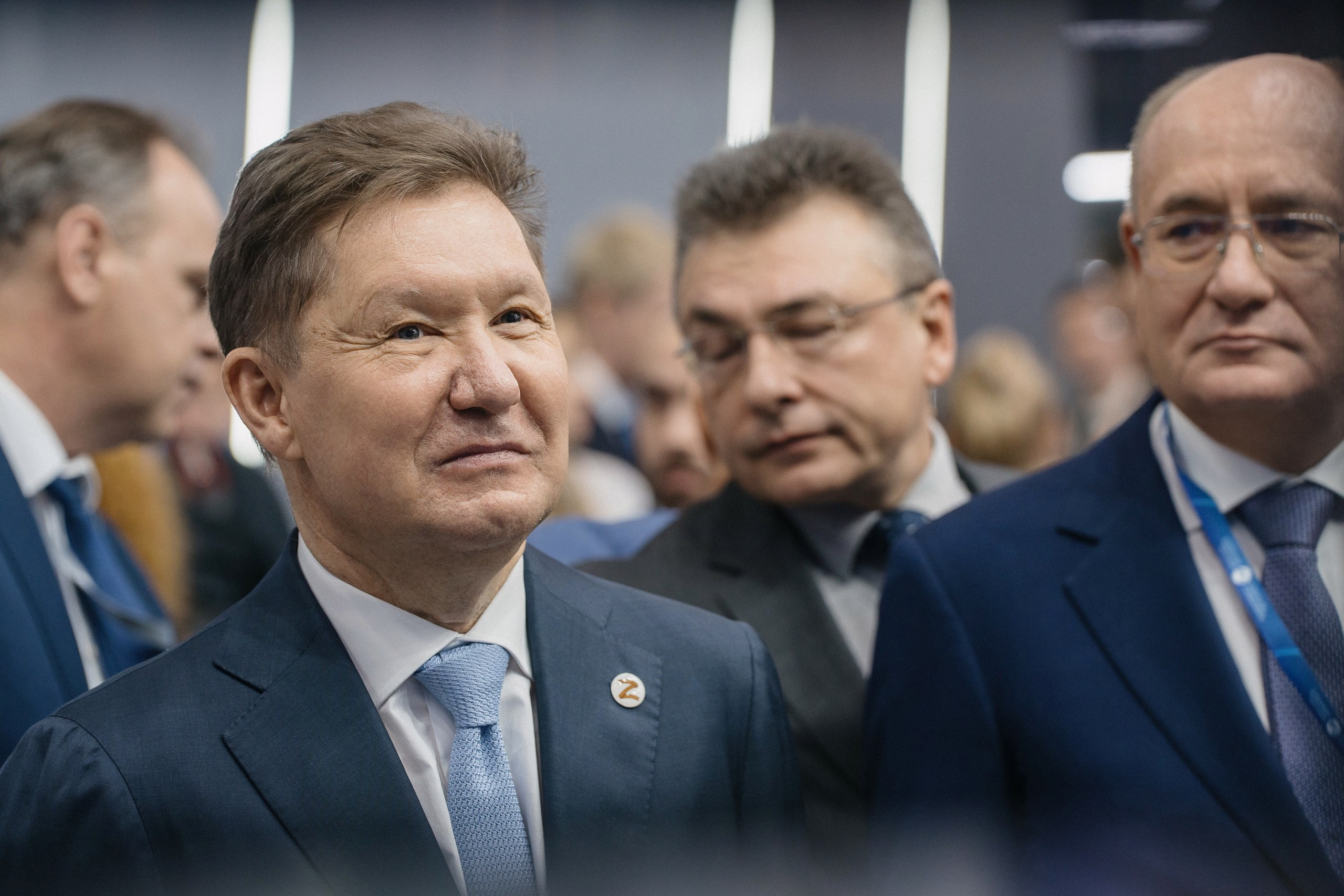 Alexey Miller (Gazprom) at the St. Petersburg International Gas Forum. Svyatoslav Bunkov | photographer