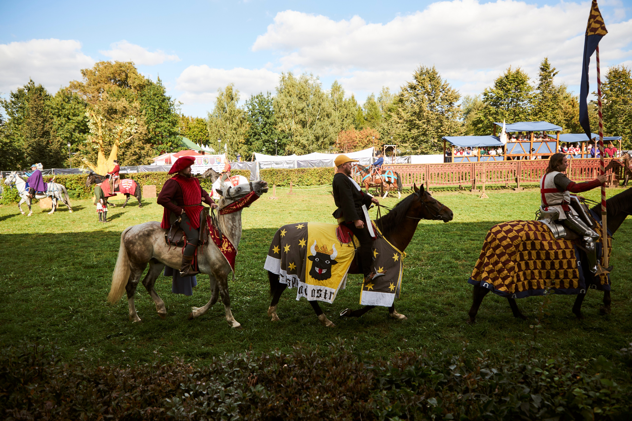 Рыцарский турнир в Москве. Анна Потявина. Фотограф Москва