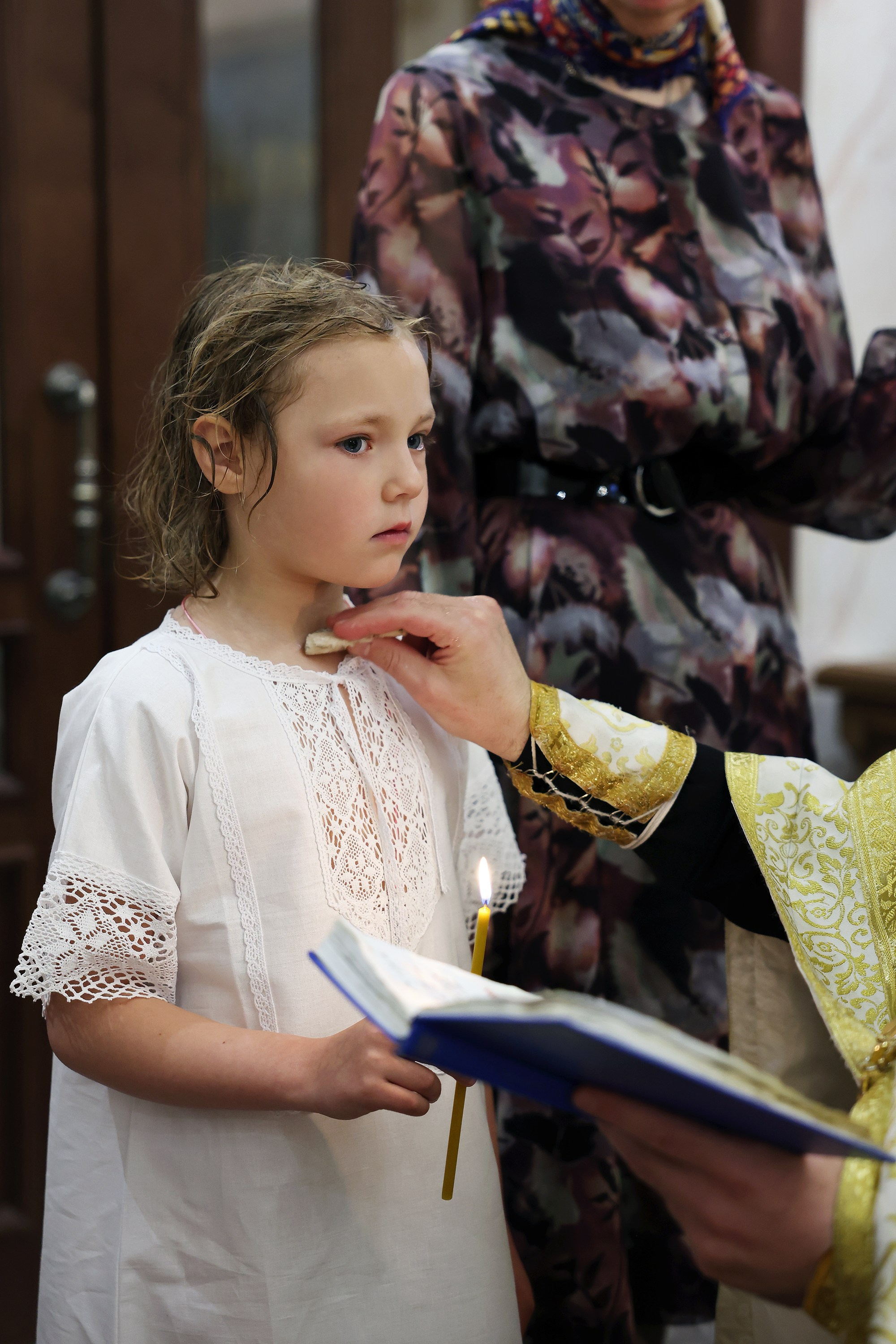 Крещение Анны и Елизаветы. Фотограф в Санкт-Петербурге Анастасия Сачкова