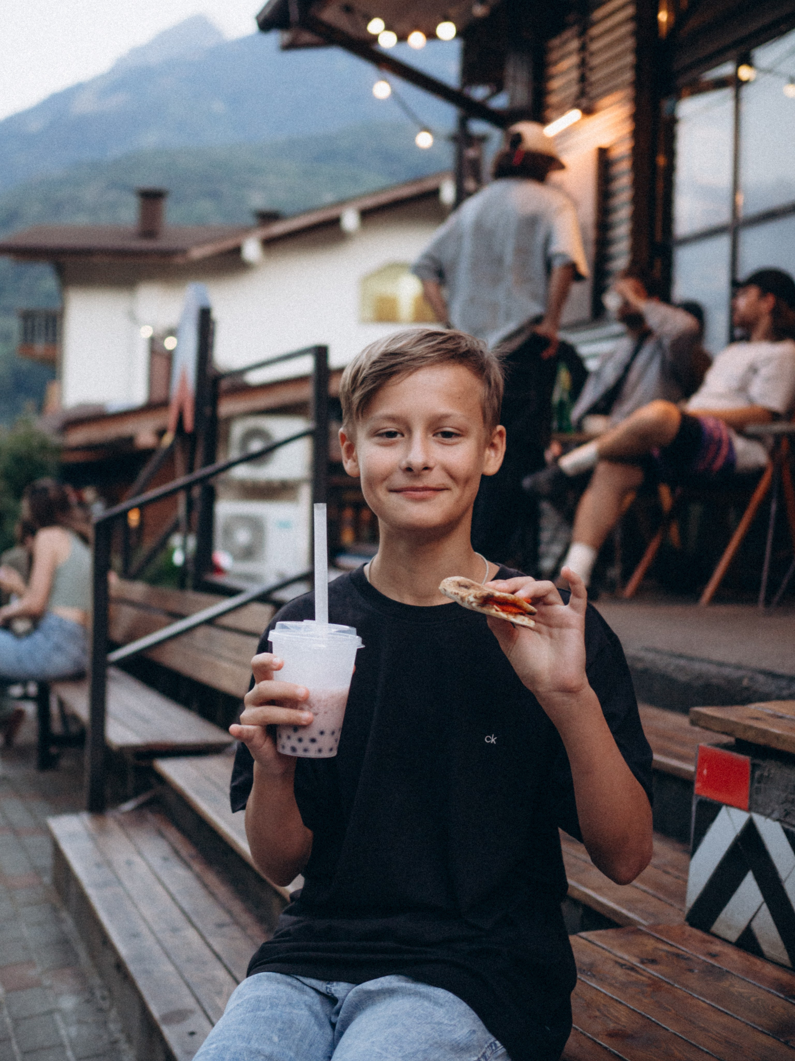 Семейная прогулочная фотосессия