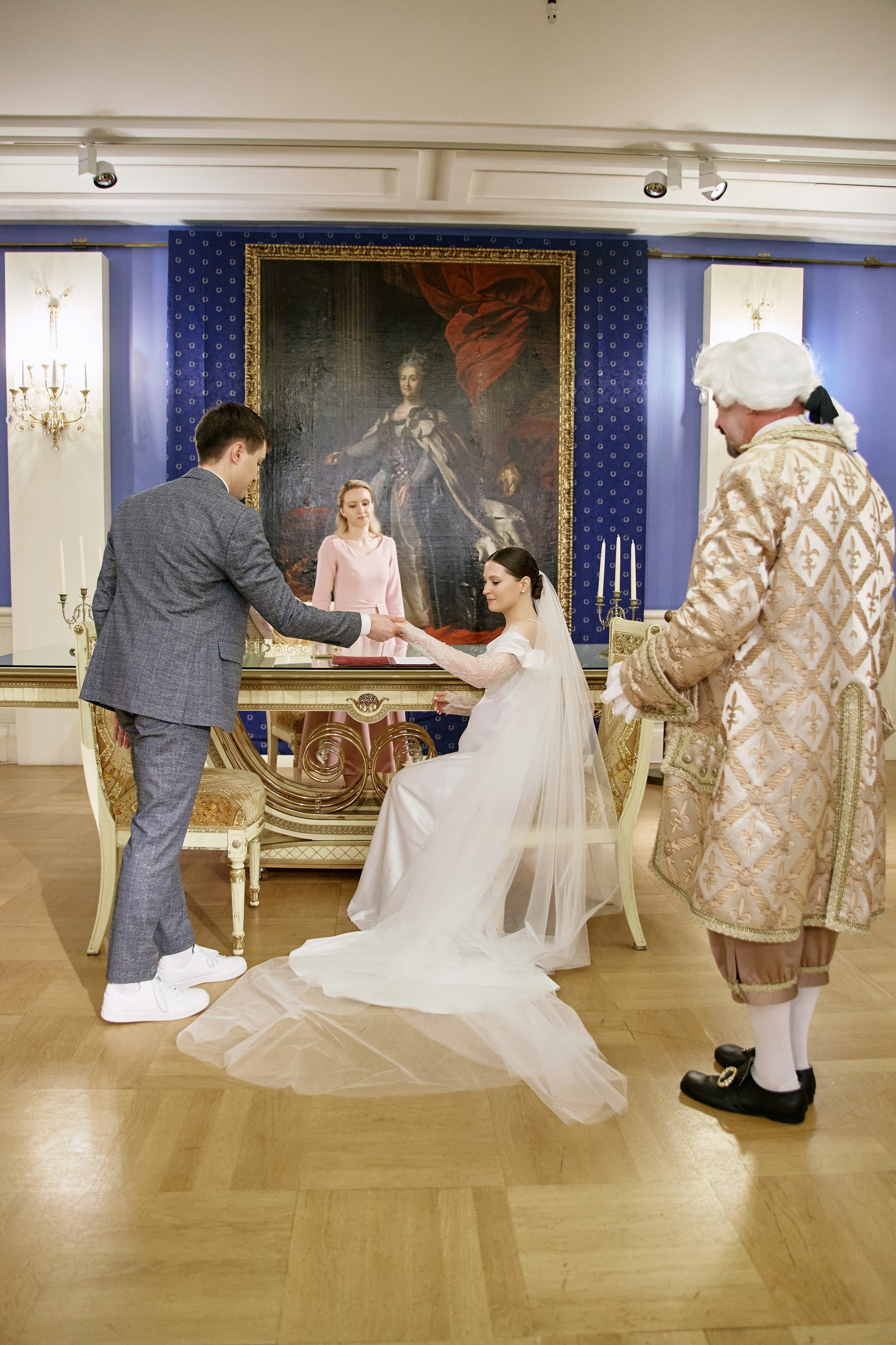 Индивидуальная фотосессия для невесты и жениха в Москве