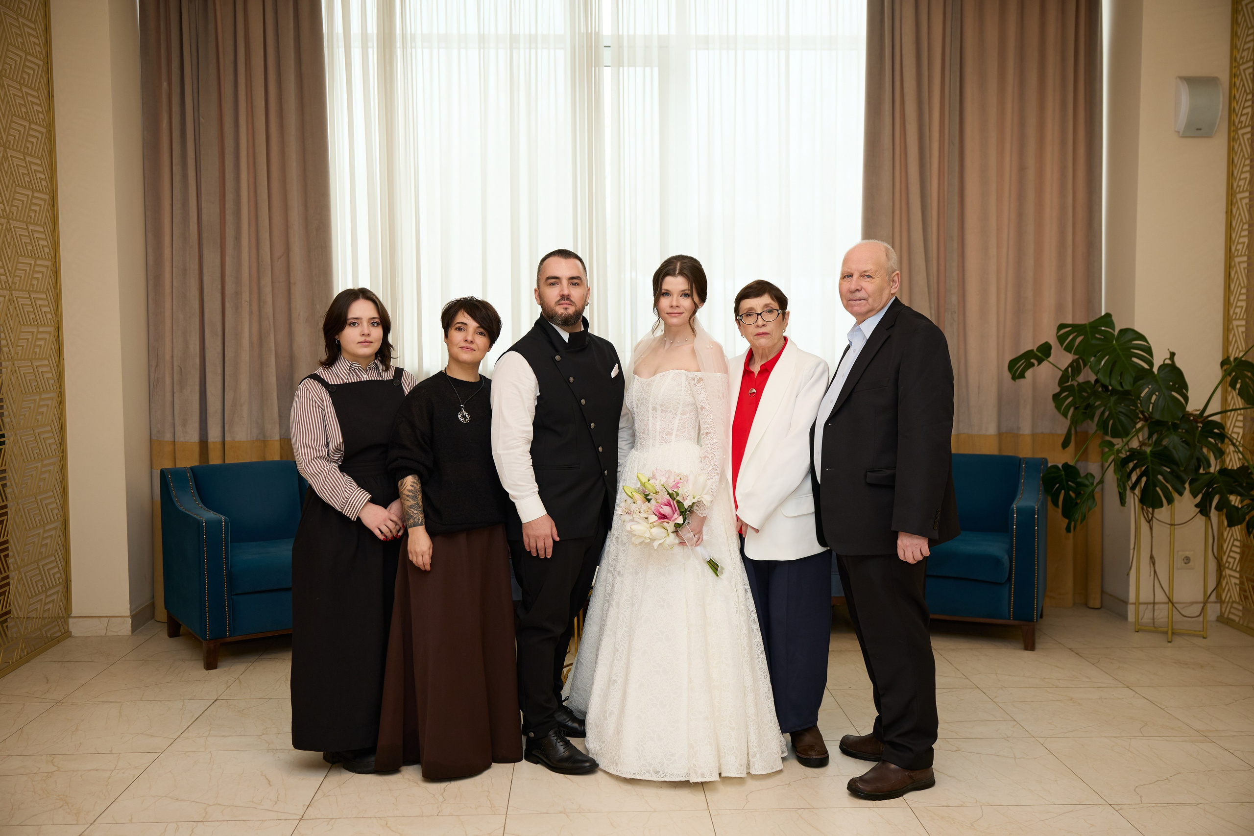 Классические сборы в отеле. Роспись в 4 ЗАГСе и съемка в оранжерее Цицина РАН. Любовь Юсупова. Фотограф