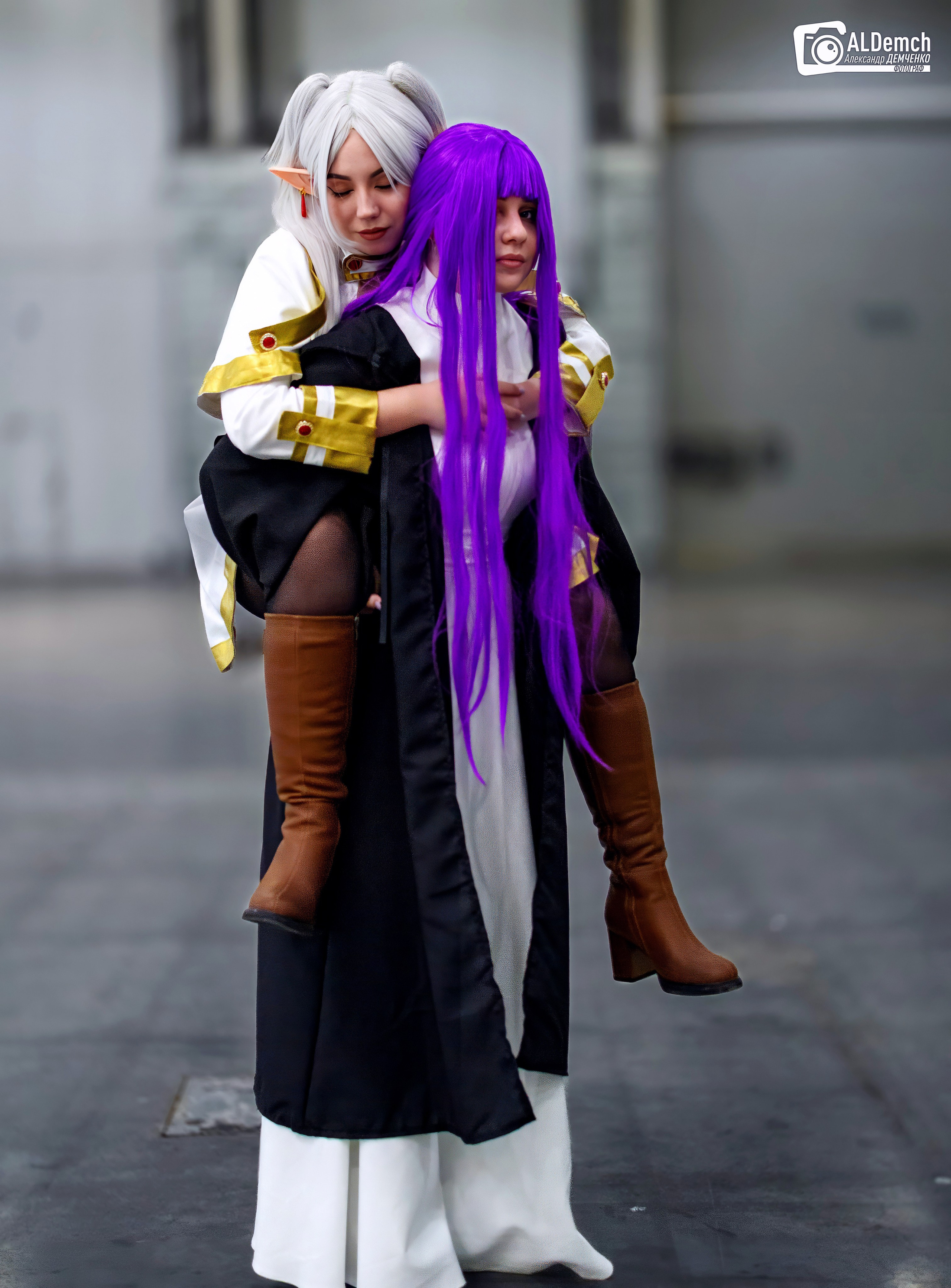 Фрирен и Ферн Провожающая в последний путь Фрирен косплей