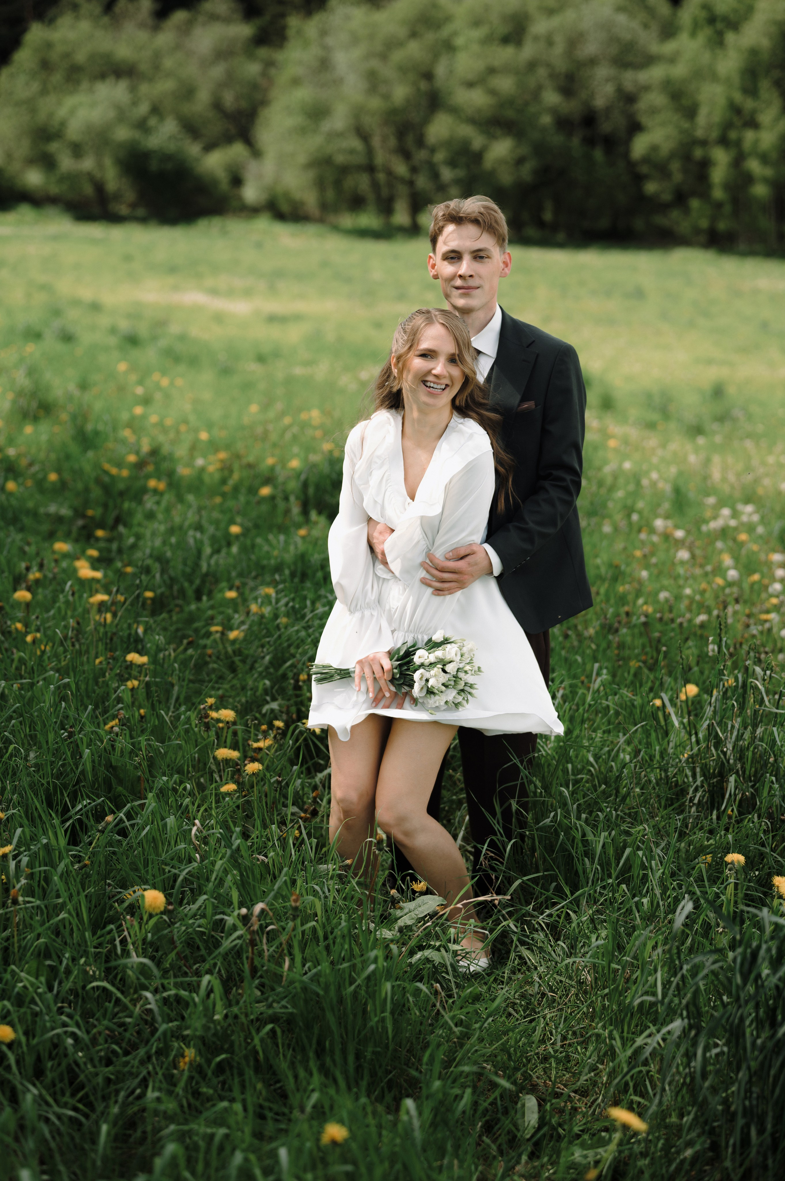 Свадебная фотосессия пары в Агроусадьбе Дачка бай