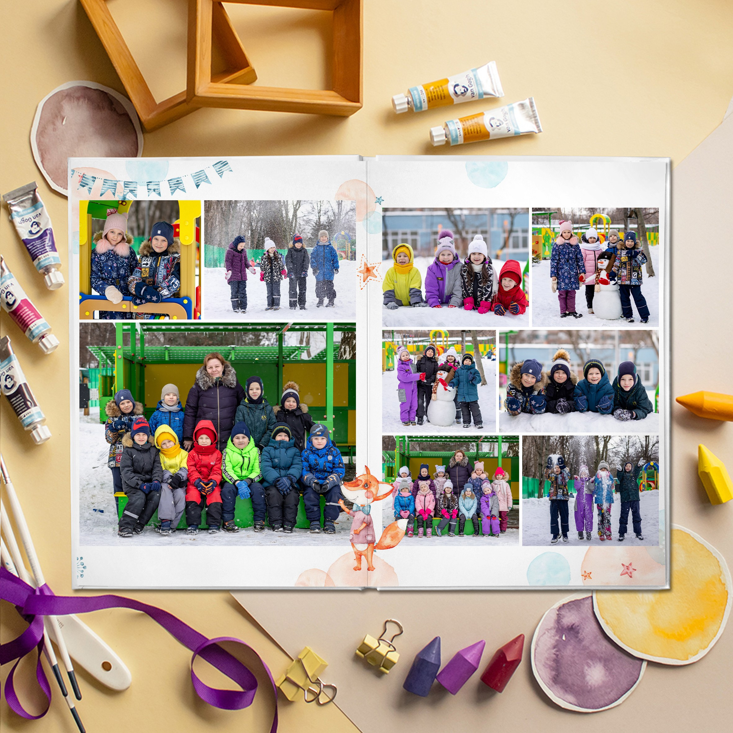 Выпускной альбом для детского сада. Выпускные альбомы Москва Московская область Ирина Чугайнова