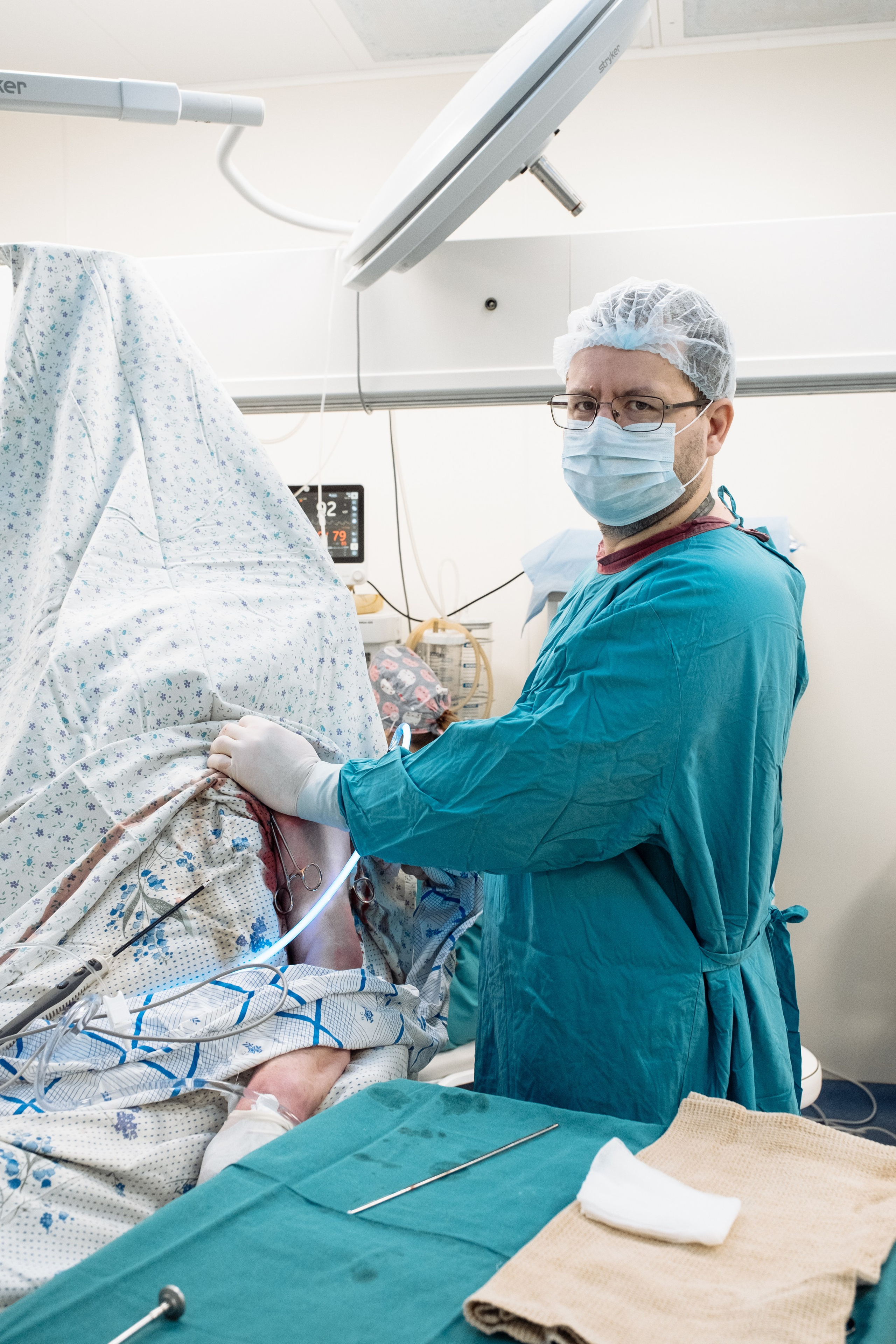 Операция. Фотограф и видеограф Анна Жагорина