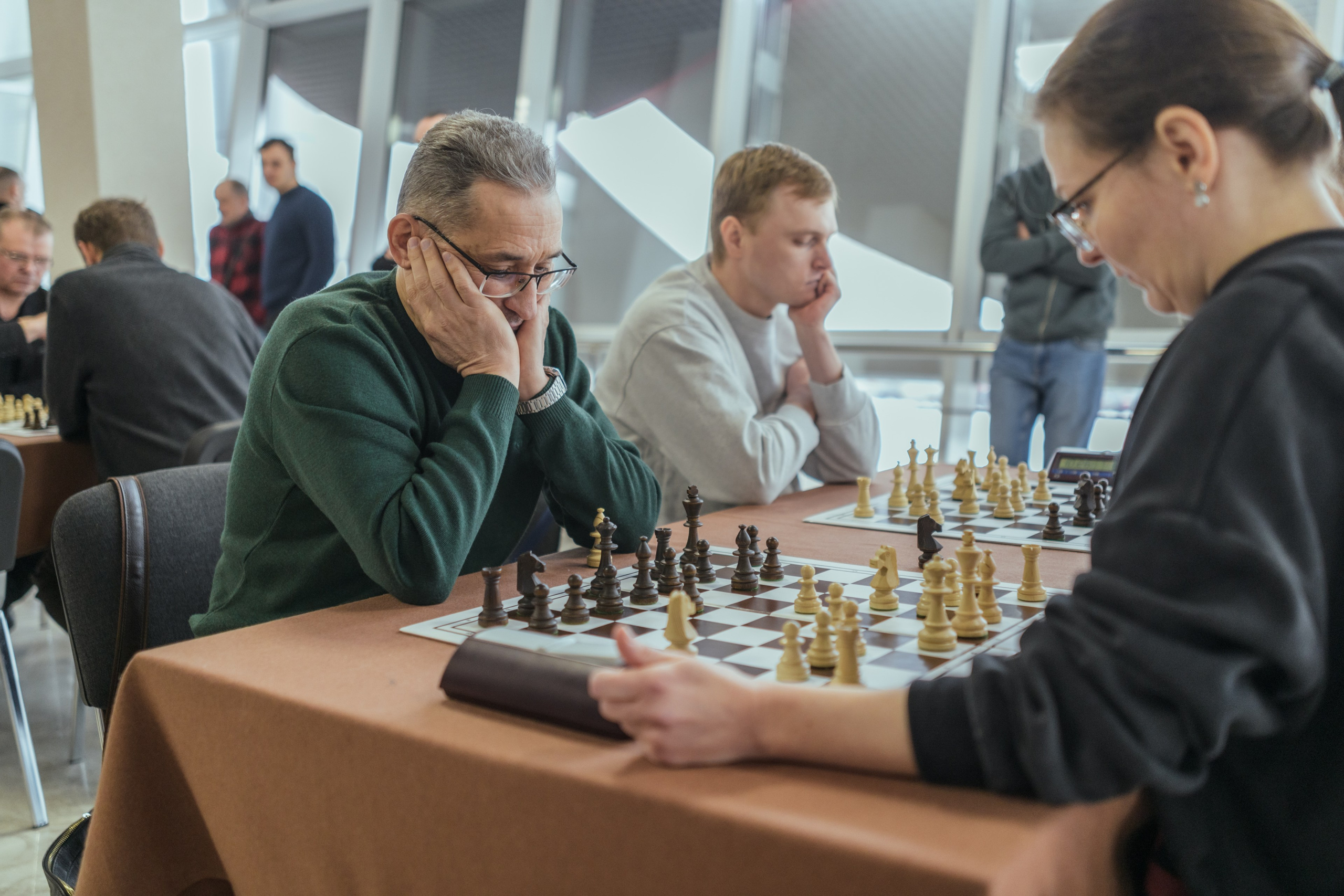 Первенство ОАО «Мозырский НПЗ» по шахматам. Репортажный фотограф Владимир Беляй