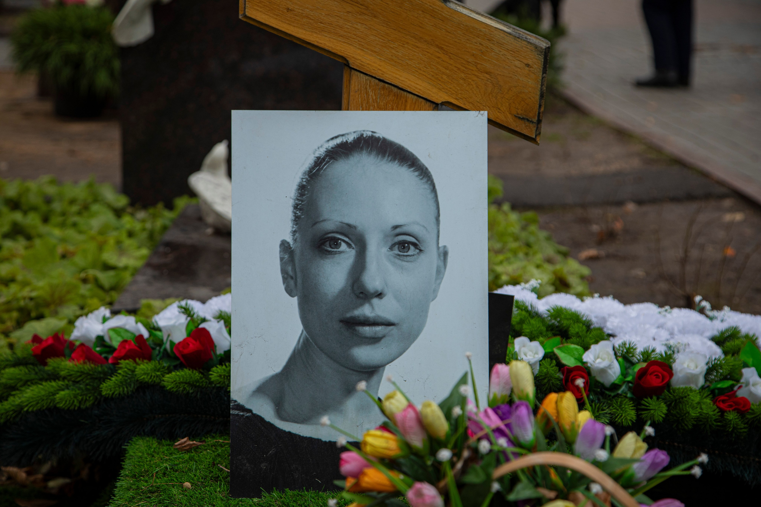 Осенняя прогулка по Новодевичьему кладбищу. Фотограф Сергей Ловкий