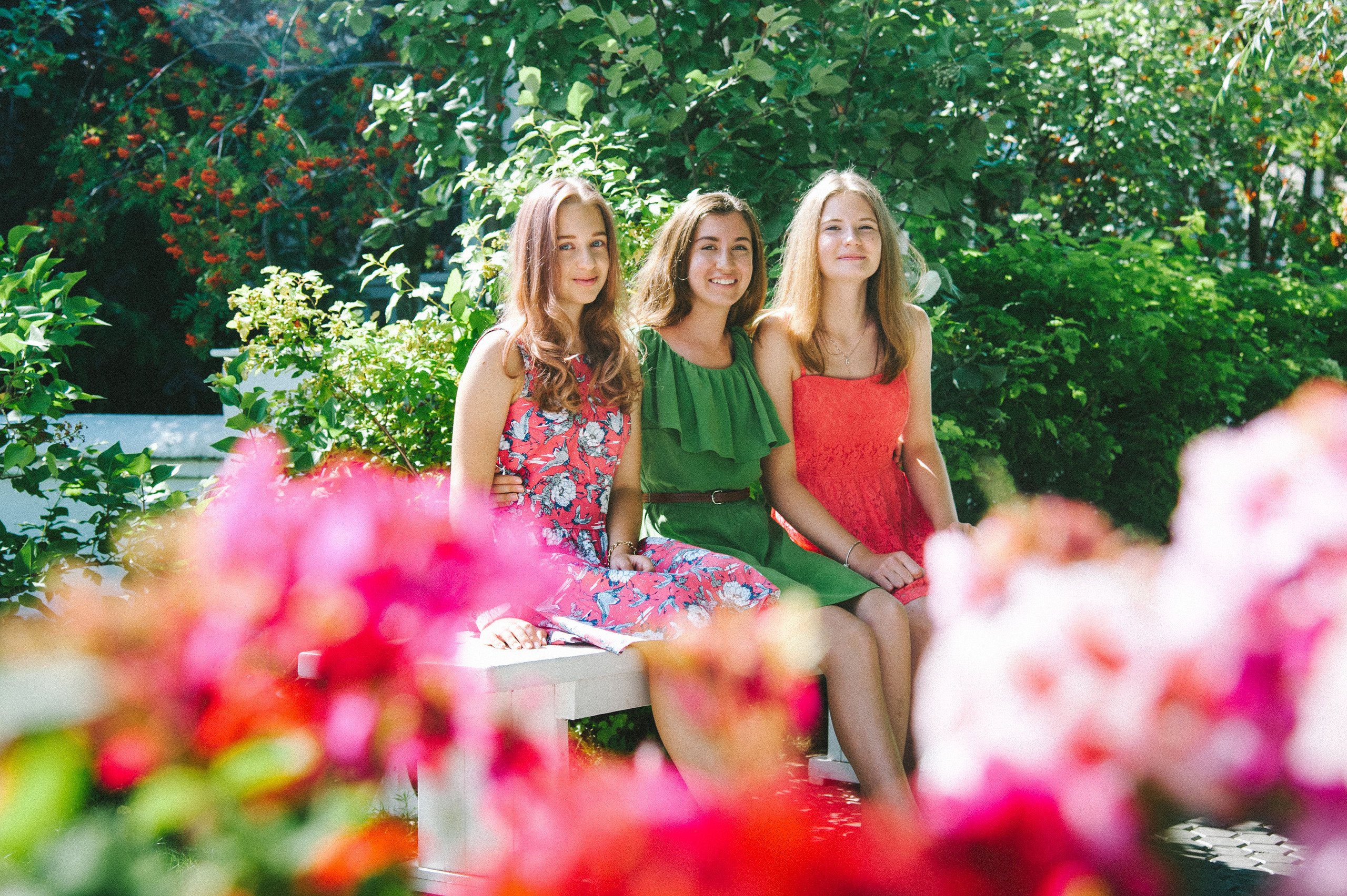 Август, солнце, буйство красок, фотосессия на 15-летие. Семейный фотограф в Москве Елена Снегирева