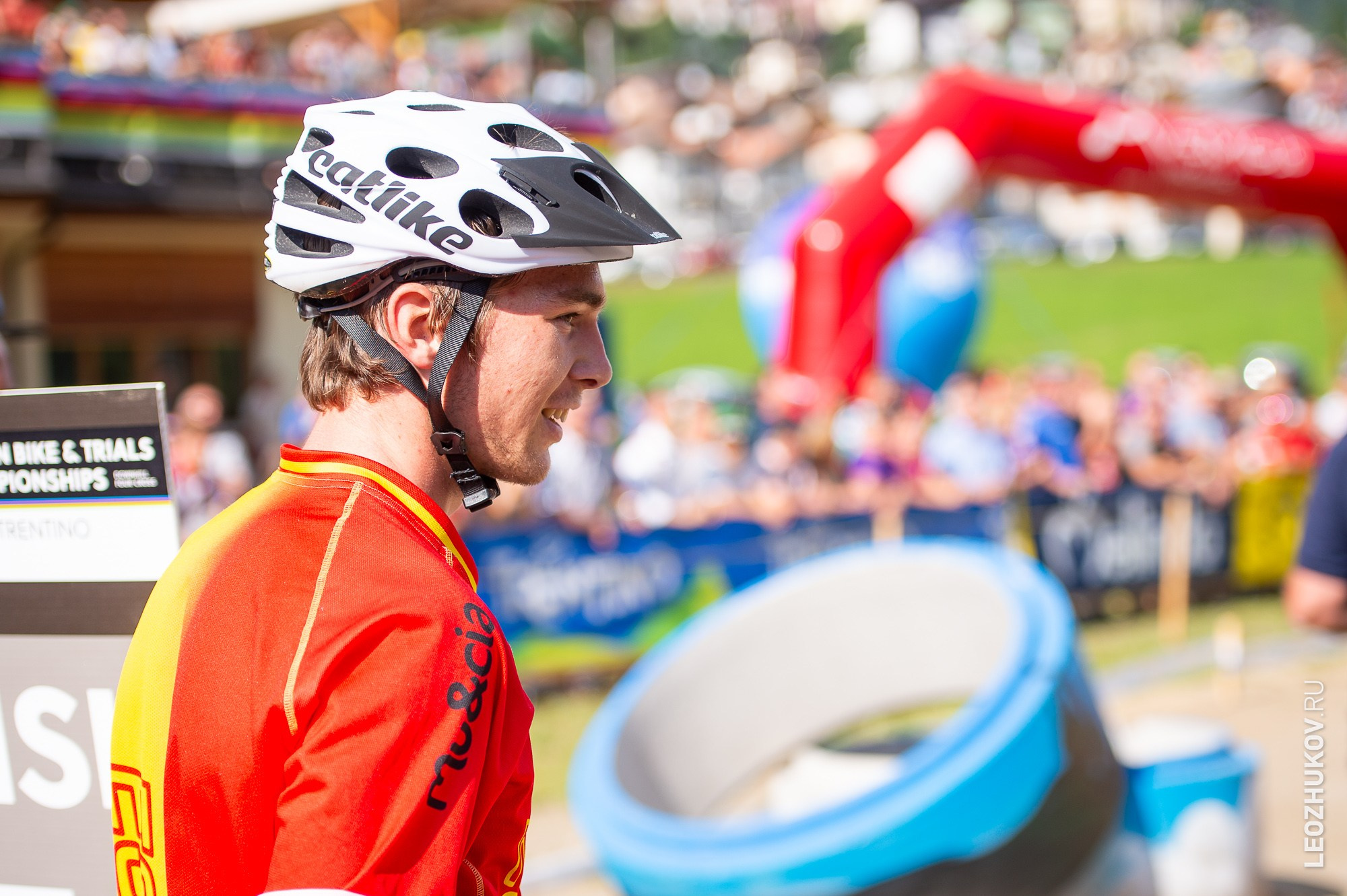 UCI Trials World Championships 2016 — finals. Sports photographer Leonid Zhukov