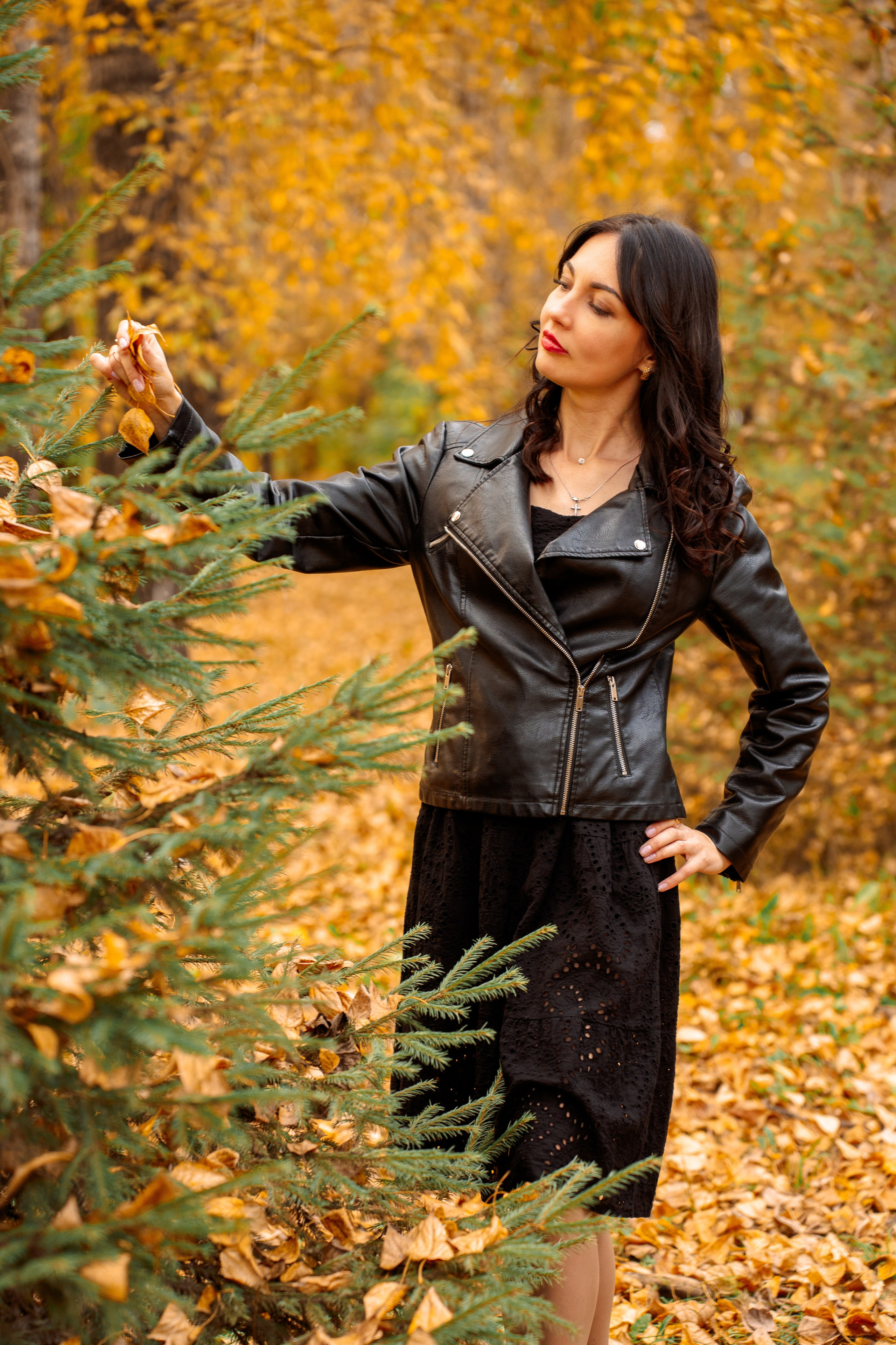 Уличные осенние фотосессии на природе и в городе. Фотограф Кемерово Анна Князева