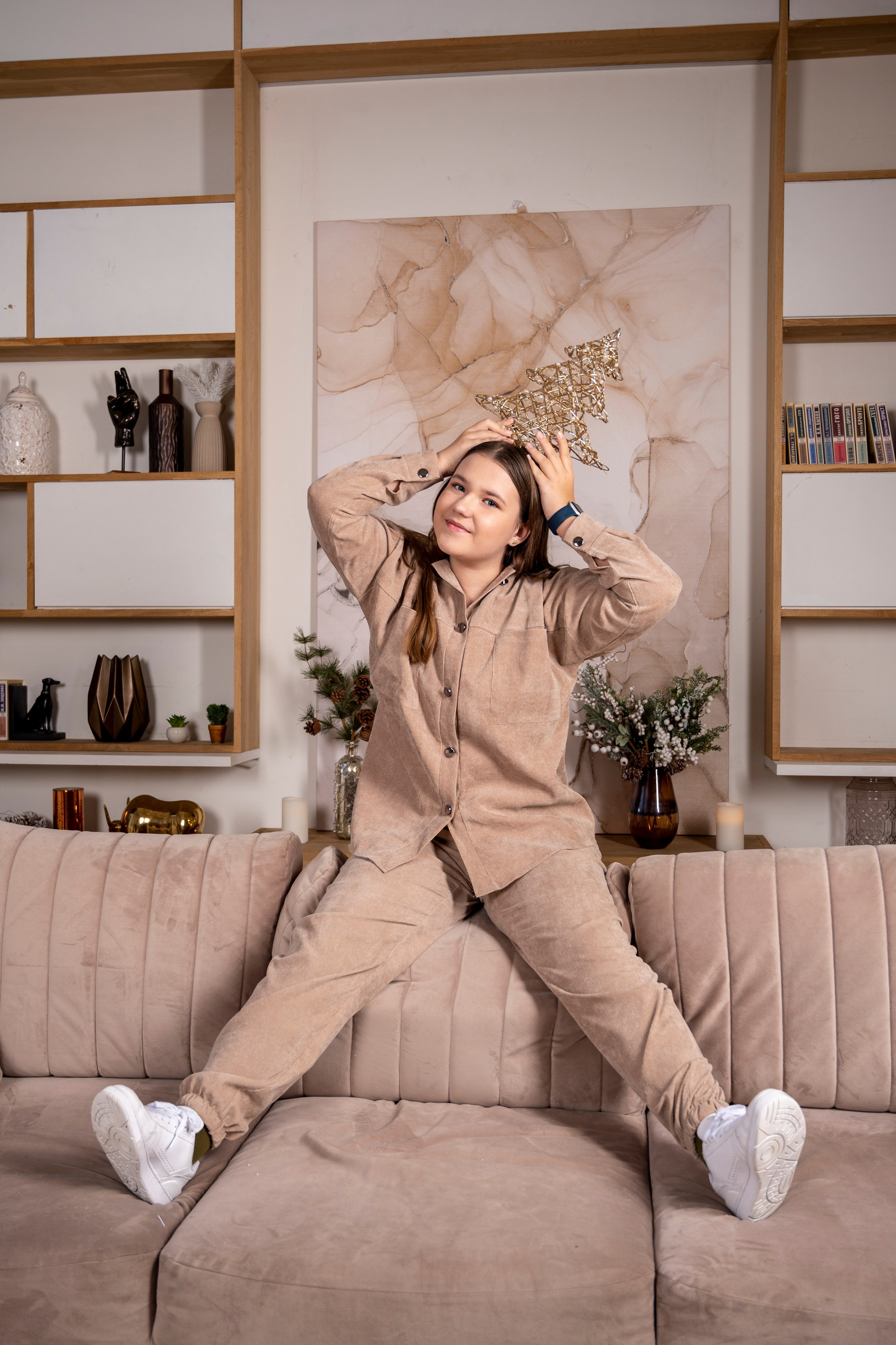 Для Анны новогодняя история. Семейный и детский фотограф в детских садах и школах