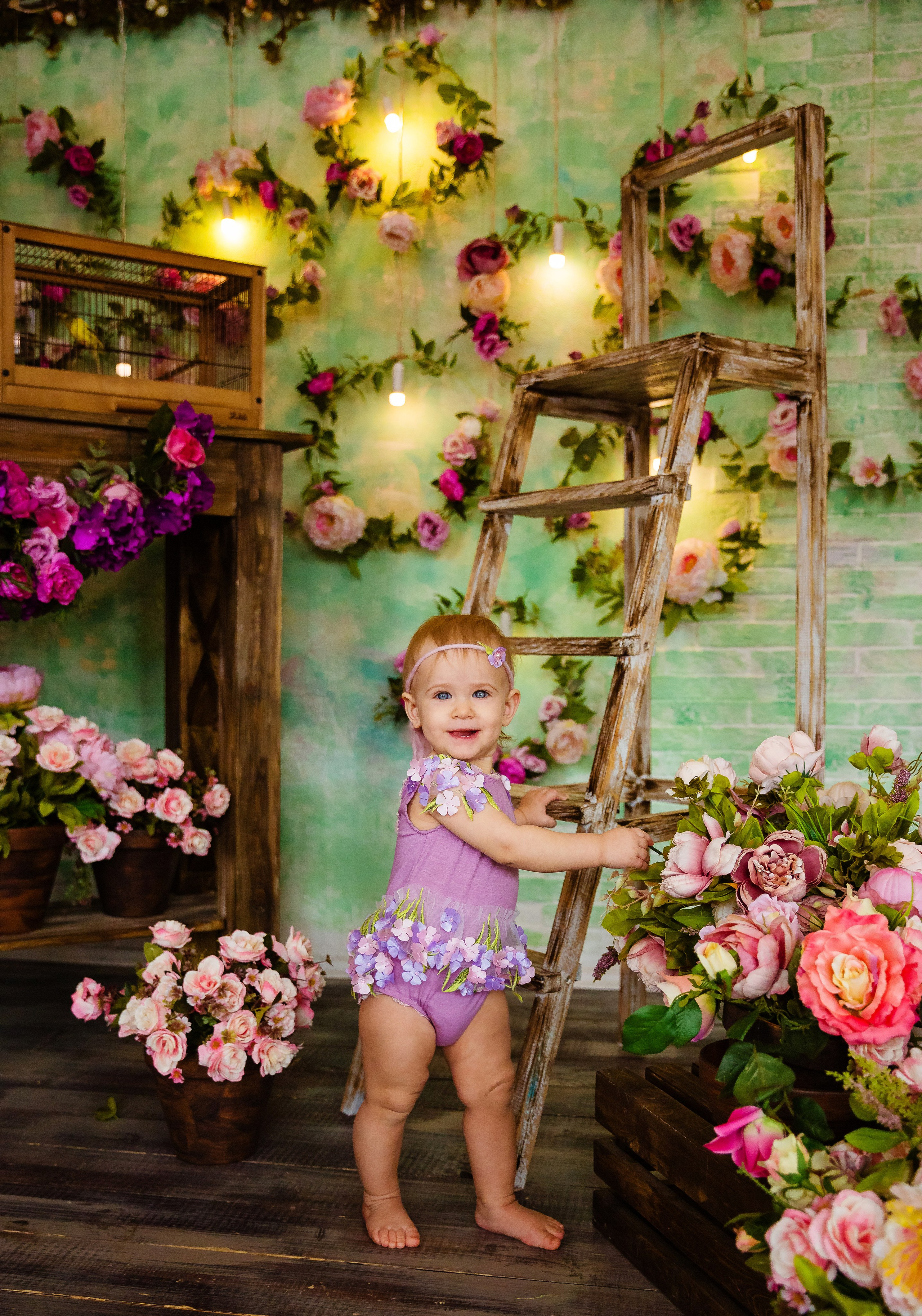 Фотосессия малышей до года