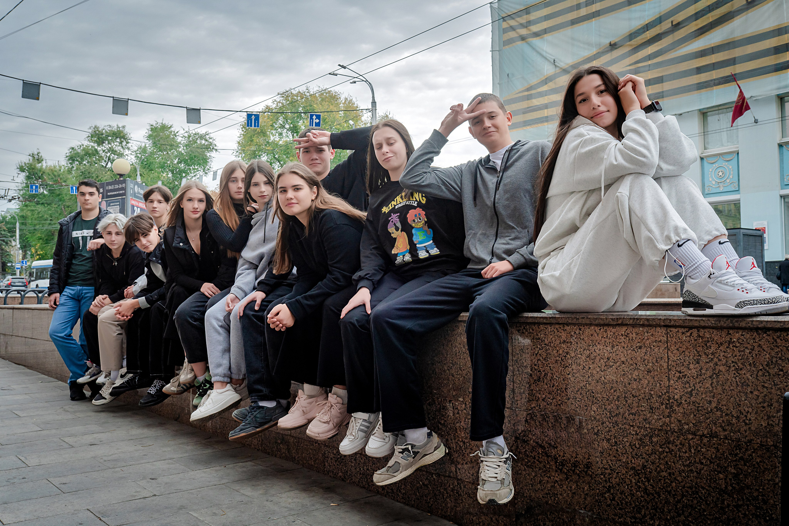 Фотосессия Школа 17 Класс 9Б. Современные Выпускные Альбомы в Ростове-на-Дону