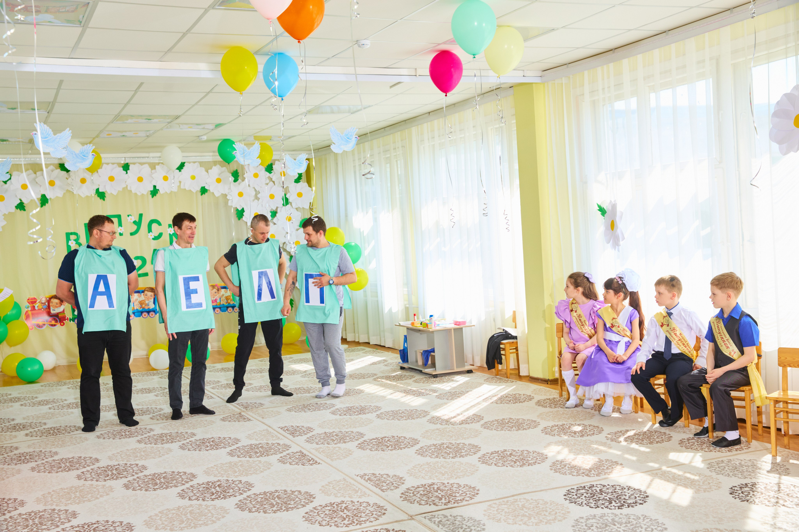 Фотосъемка выпускного в детсаду. 2024