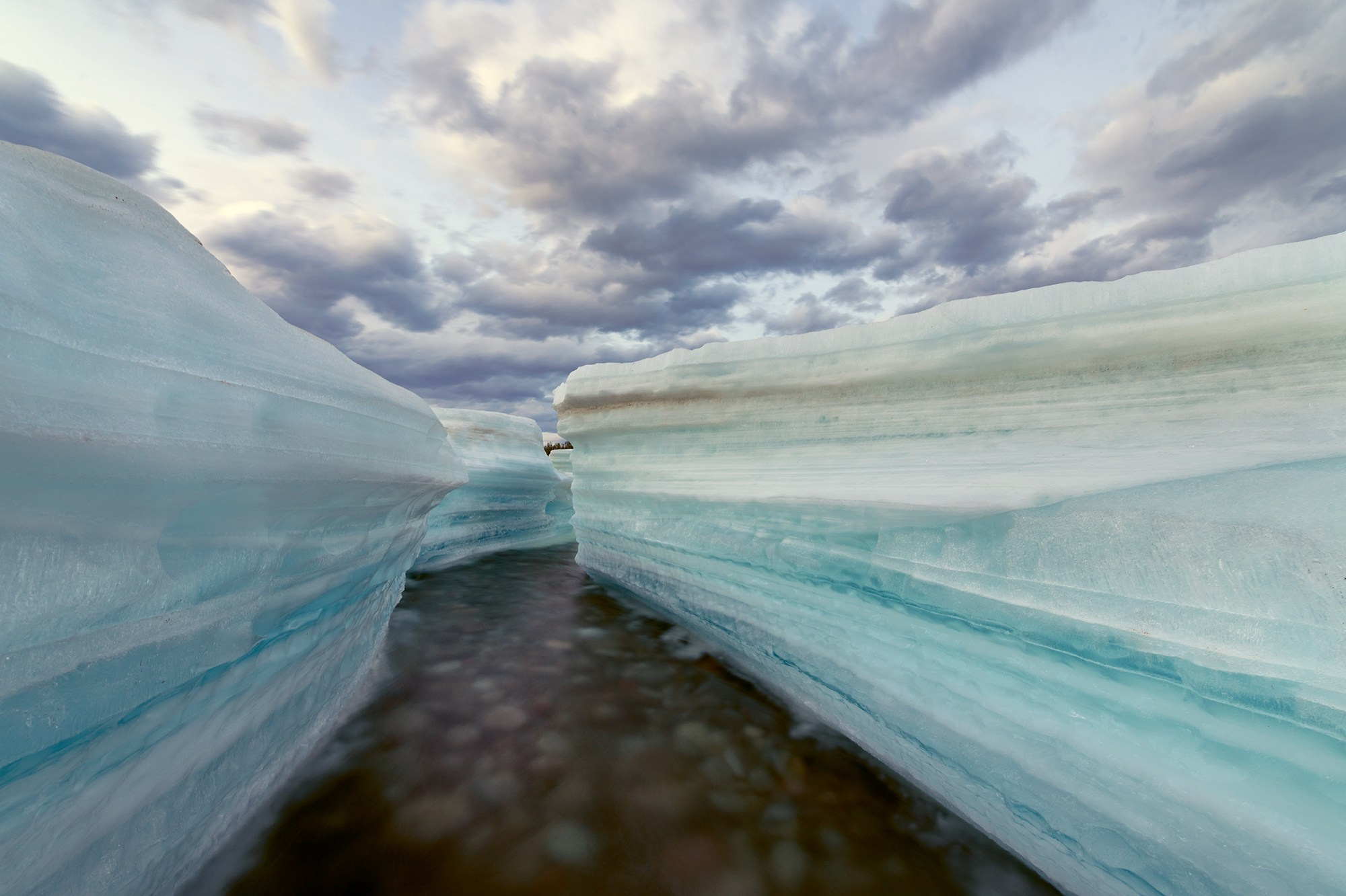 Наледь на Среднем Сакукане